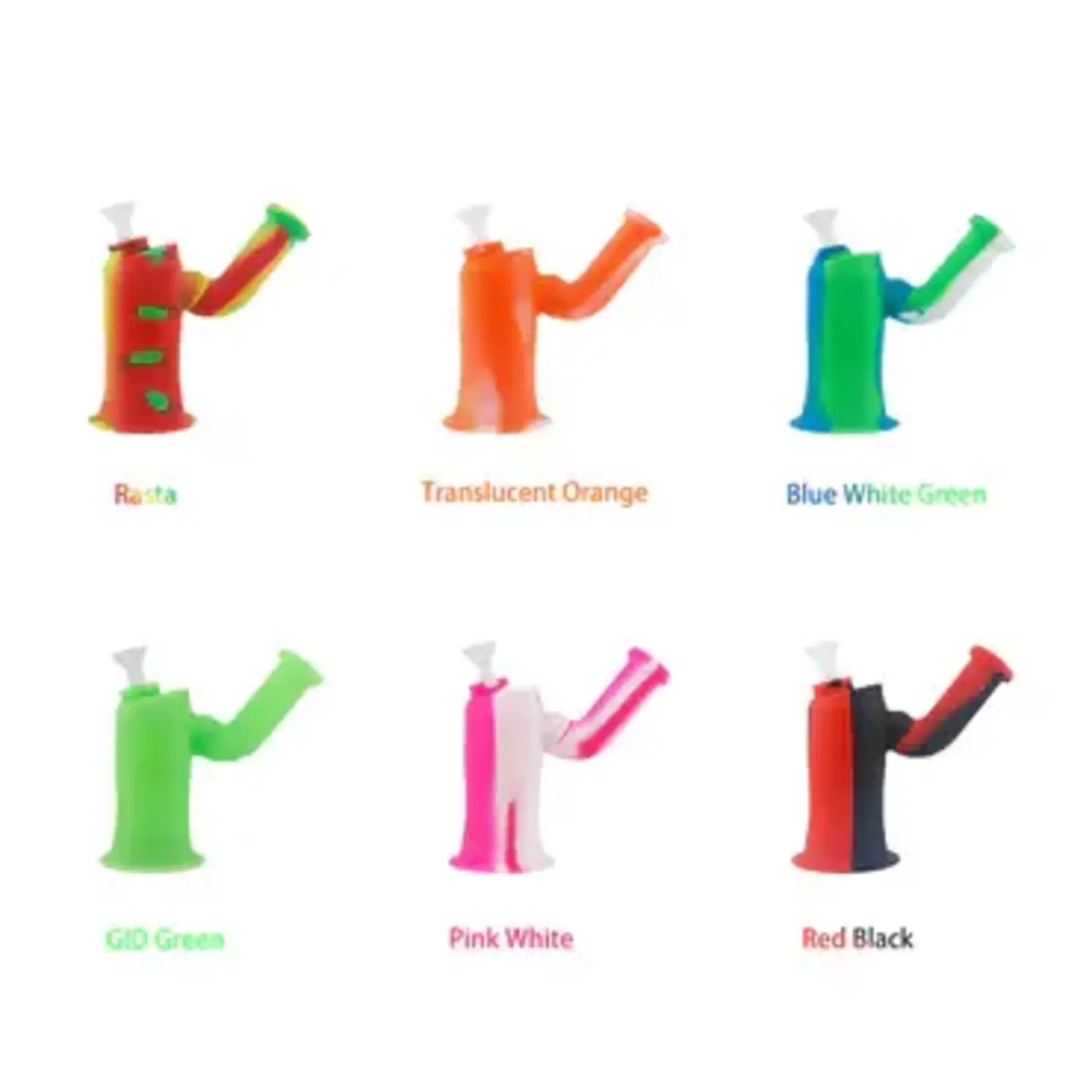 Smokerz Glass SMKZ        Waxmaid Silicone Side Car Water Pipe           SL16