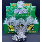 Smokerz Glass Metal Blade Rasta Sticker Design Grinder