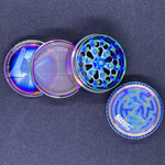 Smokerz Glass Premium Ball Maze Game Lid Anodized 4 Part Grinder