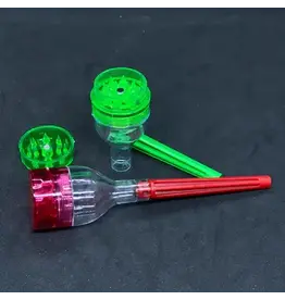Smokerz Glass SMKZ Plastic Mini Grinder & Cone Filler     G045