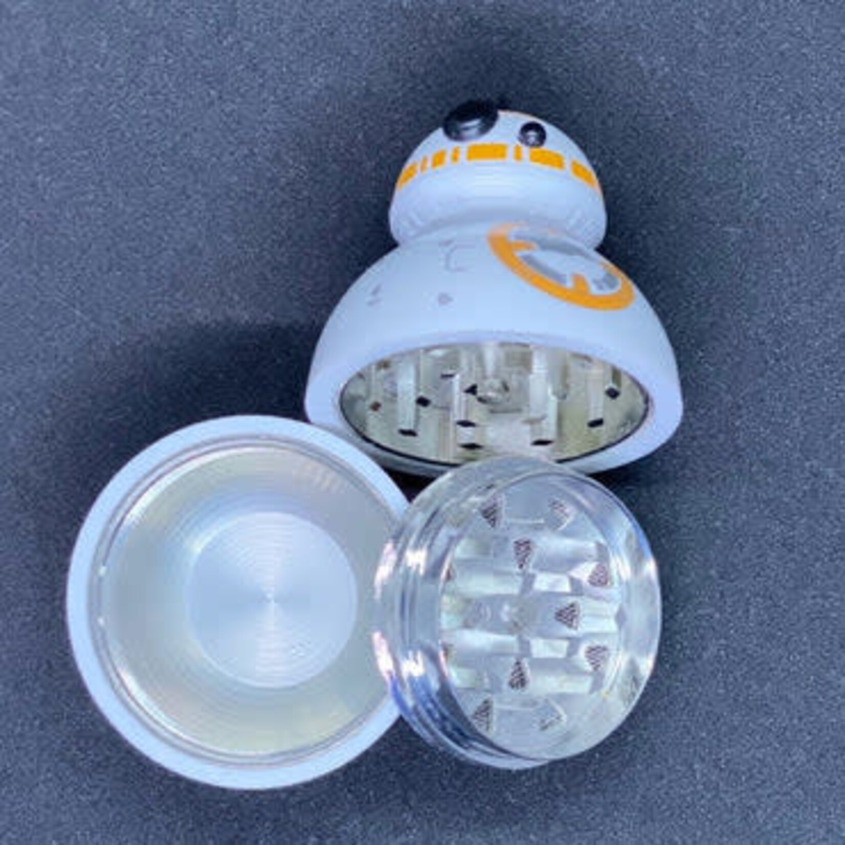 Smokerz Glass SMKZ Round Star Robot Grinder           G055