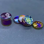 Smokerz Glass SMKZ              Small Anodized Dragon Fighter 4 Part Grinder       G082