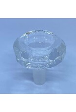Smokerz Glass SMKZ              14mm Clear Diamond Cut Large Bowl    A009