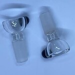 Smokerz Glass SMKZ             14mm Clear Bowl Marble Dot                A011