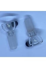 Smokerz Glass SMKZ             14mm Clear Bowl Marble Dot                A011