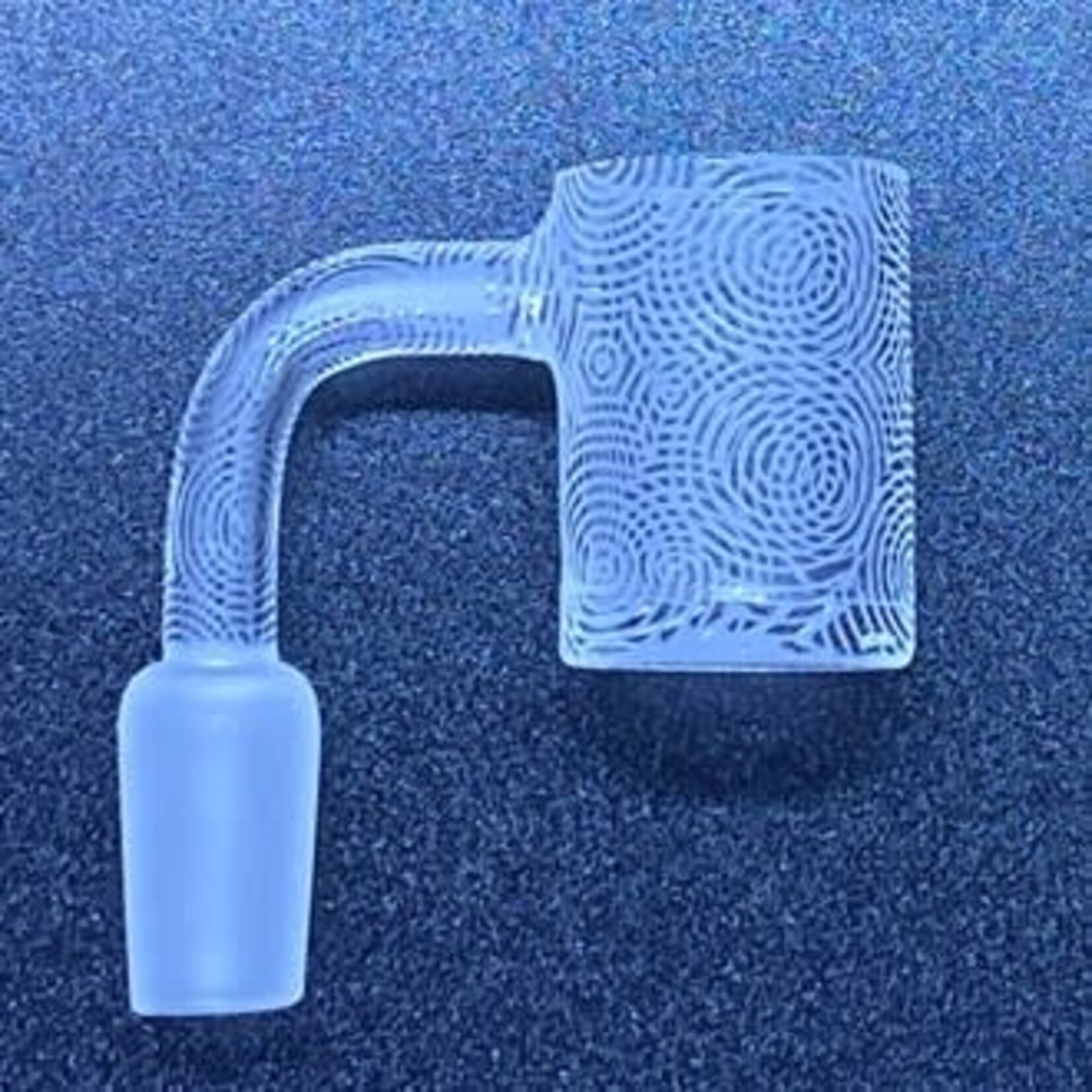 Smokerz Glass SMKZ               14mm Male Engraved Frosted Design F               QL06