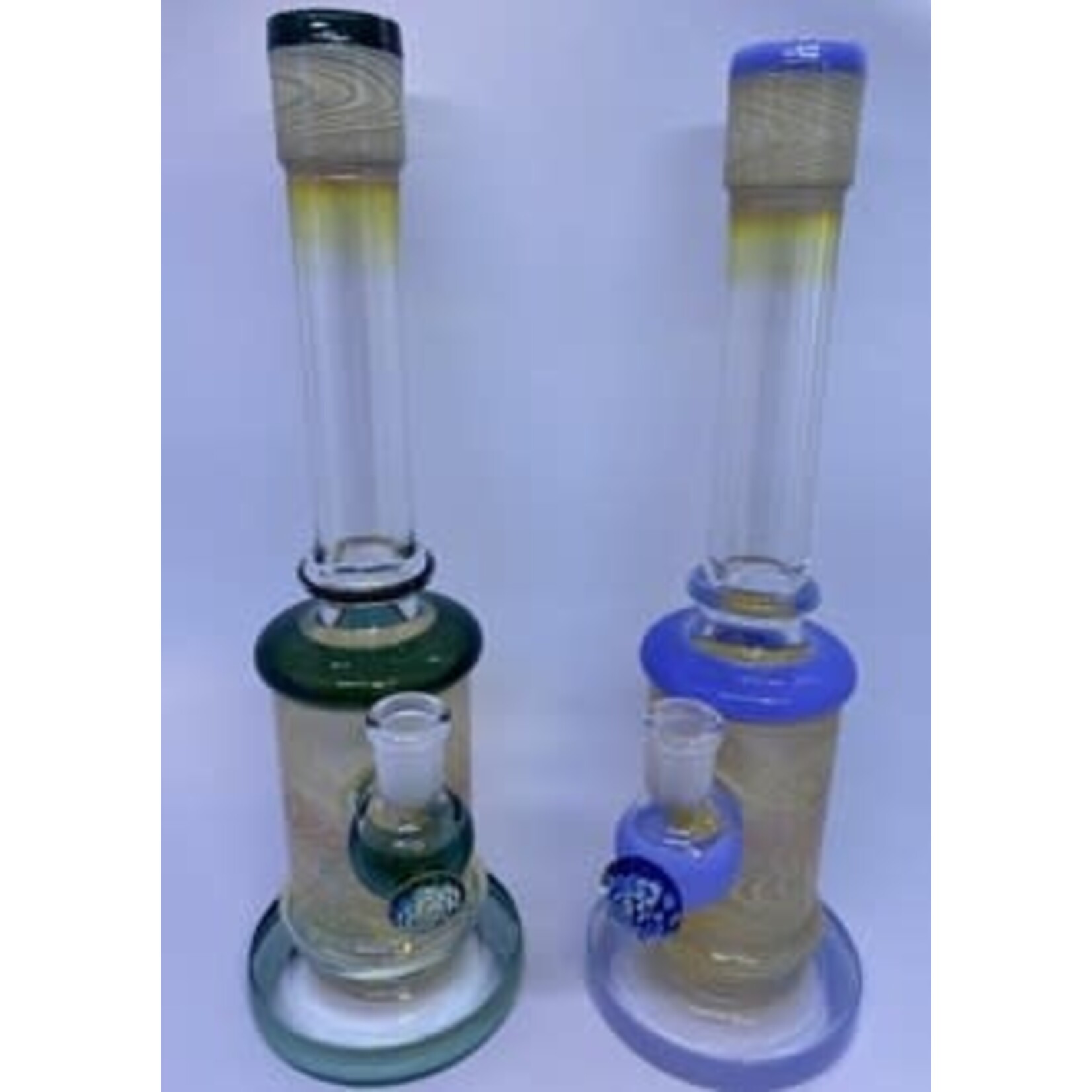 Smokerz Glass SMKZ             11" Premium Color Zig Zag Fumed Water Pipe        WP26