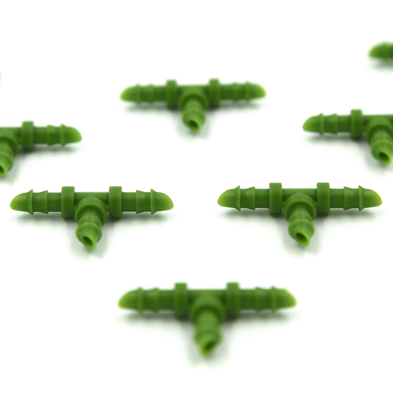 Barbed T for 1/4" hose | 100CT Floraflex FF131