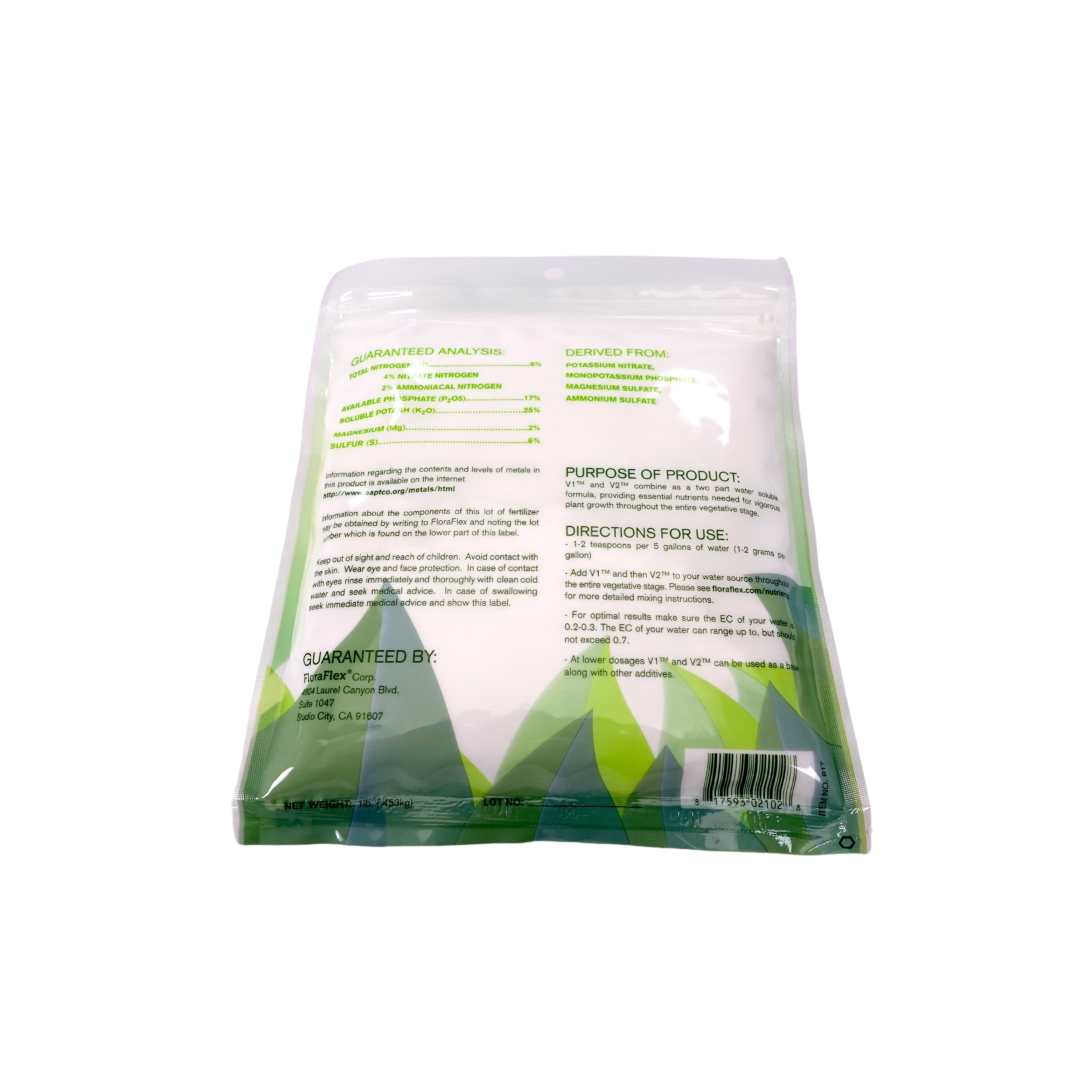 Floraflex V2™ | 1lb Bag 6-17-25  | 1lb Bag FloraFlex   FF817