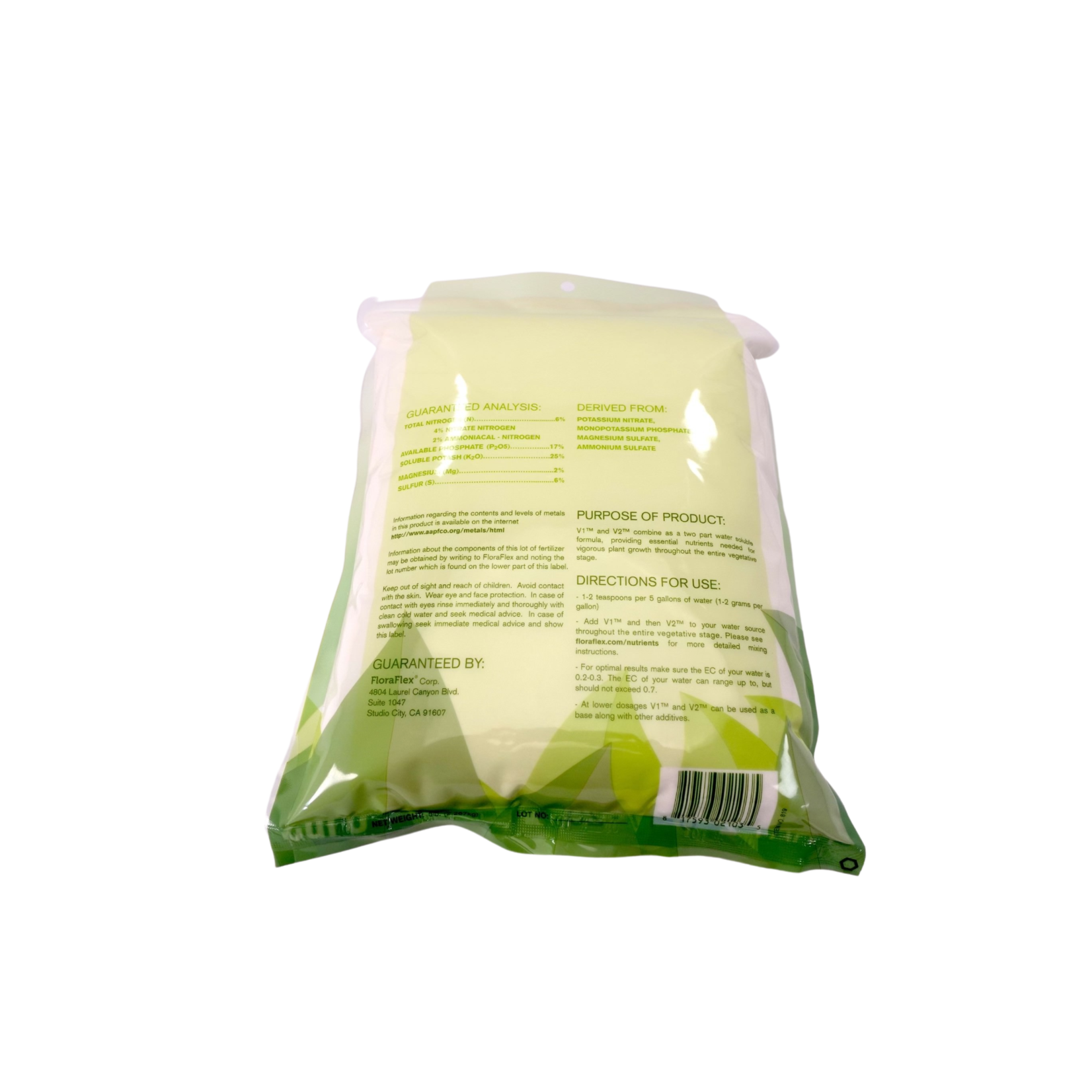Floraflex V2™ Vegetative Part 2   6-17-25 |  5lb Bag Floraflex FF819