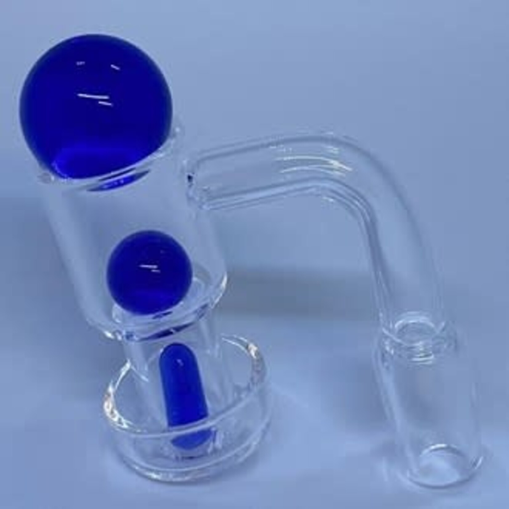 Smokerz Glass SMKZ       14mm Male Quartz Banger Terp Slurp Set With Pearls & Ball Cap  Q419