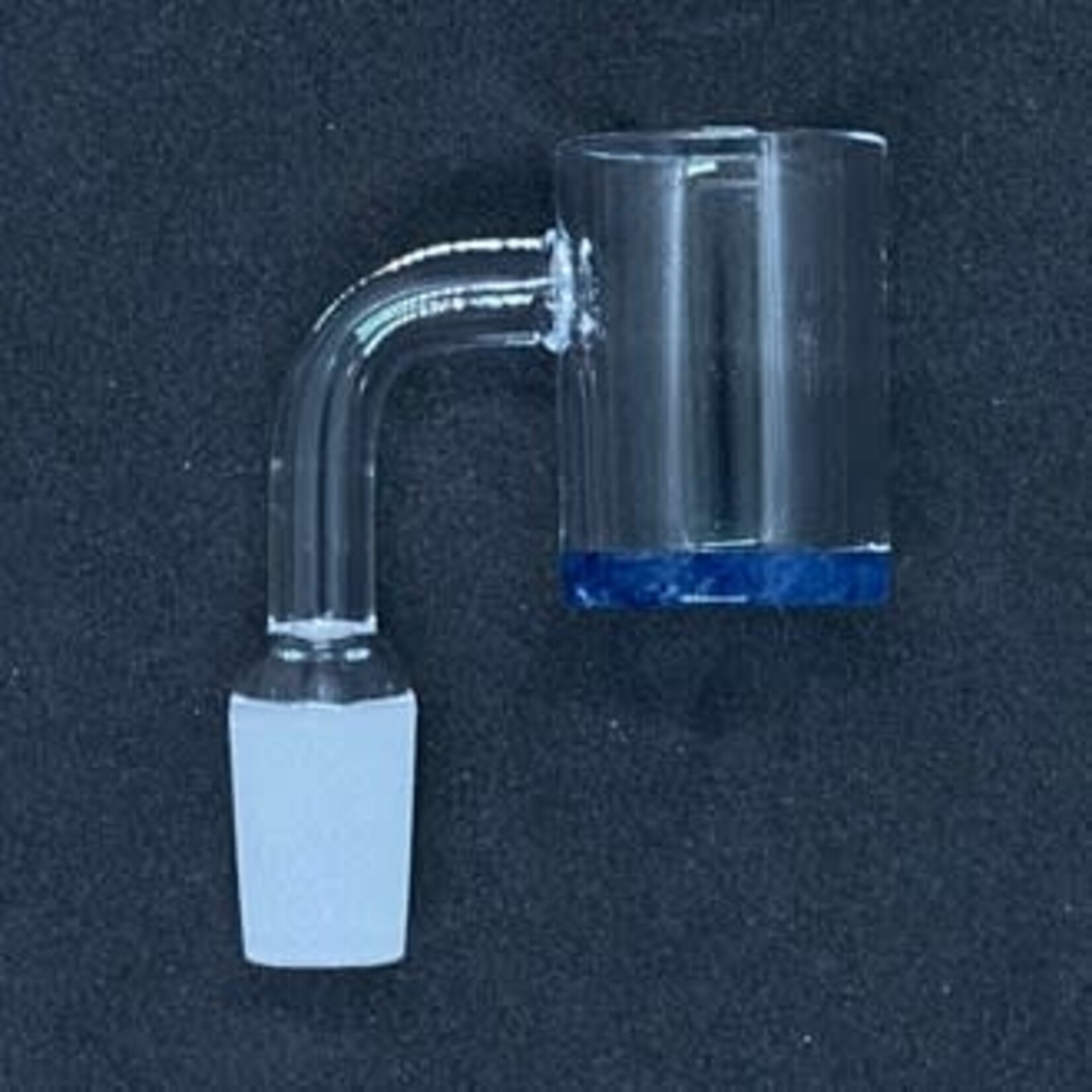 Smokerz Glass SMKZ      Color Tube Base 14mm 90 Degree Male Banger  A909