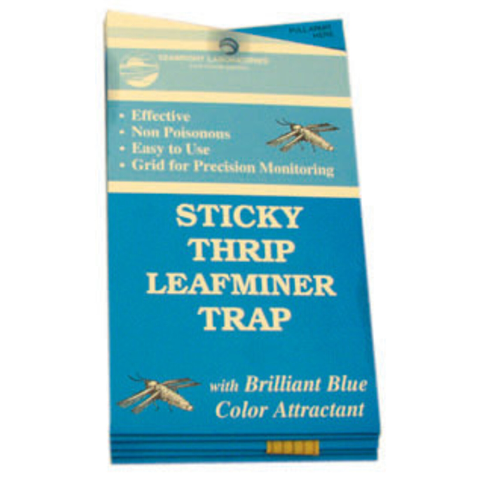 Seabright Sticky Blue Thrips Leafminor  Trap - 5 pack