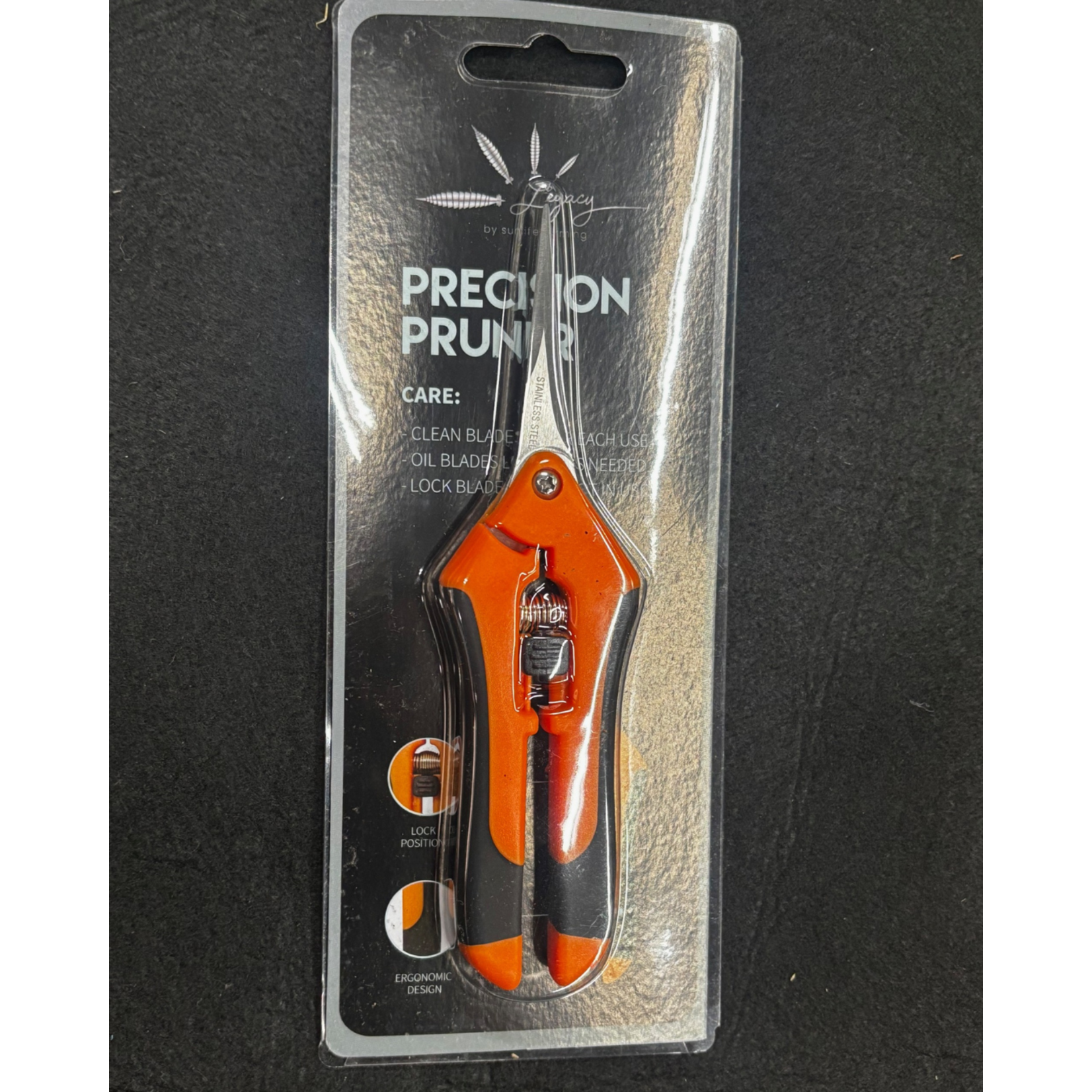 Legacy Orange Pruning Shears with Strait Blade Precision Pruner   ST