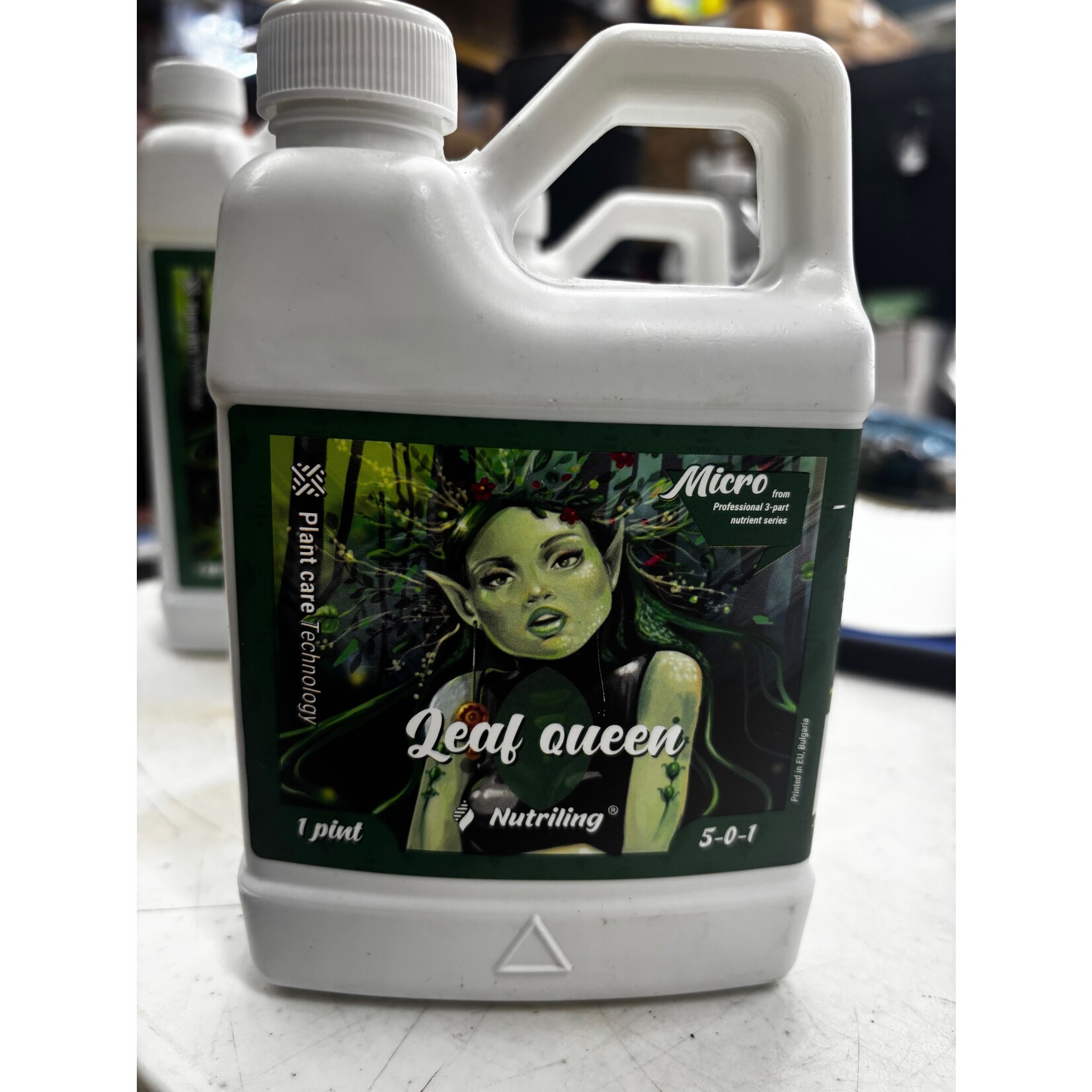 Nutriling Nutriling Leaf Queen 5-0-1 Pint Micro Nutrients for Plants - Comprehensive House Plant Fertilizer, Fruit Tree Fertilizer, Vegetable Fertilizer