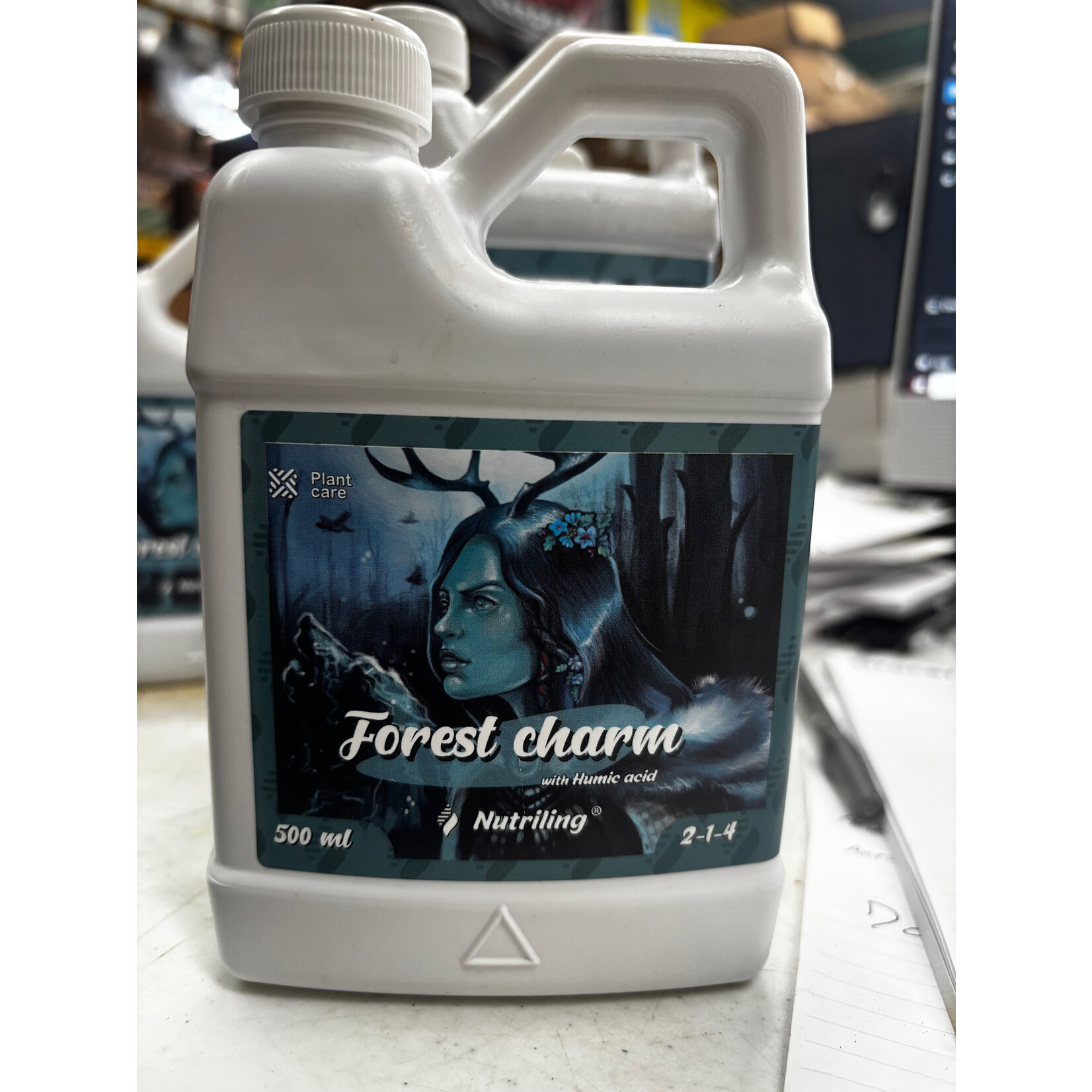 Nutriling Nutriling  pint   Forest Charm  2-1-4 Grow Big Fertilizer Plus Humic Acid, NPK Fertilizer, Plant Fertilizer for Houseplants, Liquid Fertilizer Indoor Plants Liquid Plant Food Outdoor. Fertilizer Vegetable Garden