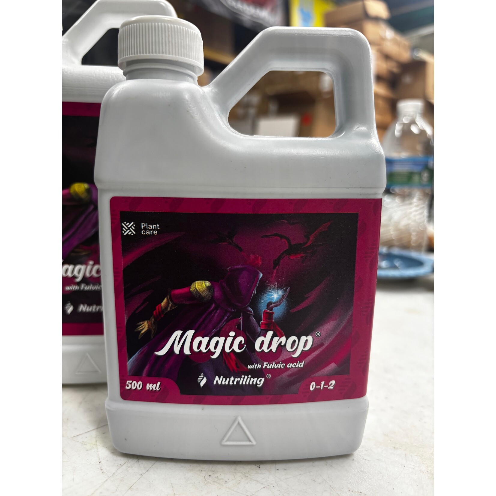 Nutriling Nutriling Magic Drop 0-1-2  Pint Liquid Seaweed Fertilizer and Liquid Kelp for Plants. Magic Drop 0-1-2 Big Bloom Liquid Plant Food and Liquid Seaweed - Indoor Plant Food for Houseplants and Liquid Fertilizer for Outdoor Plants