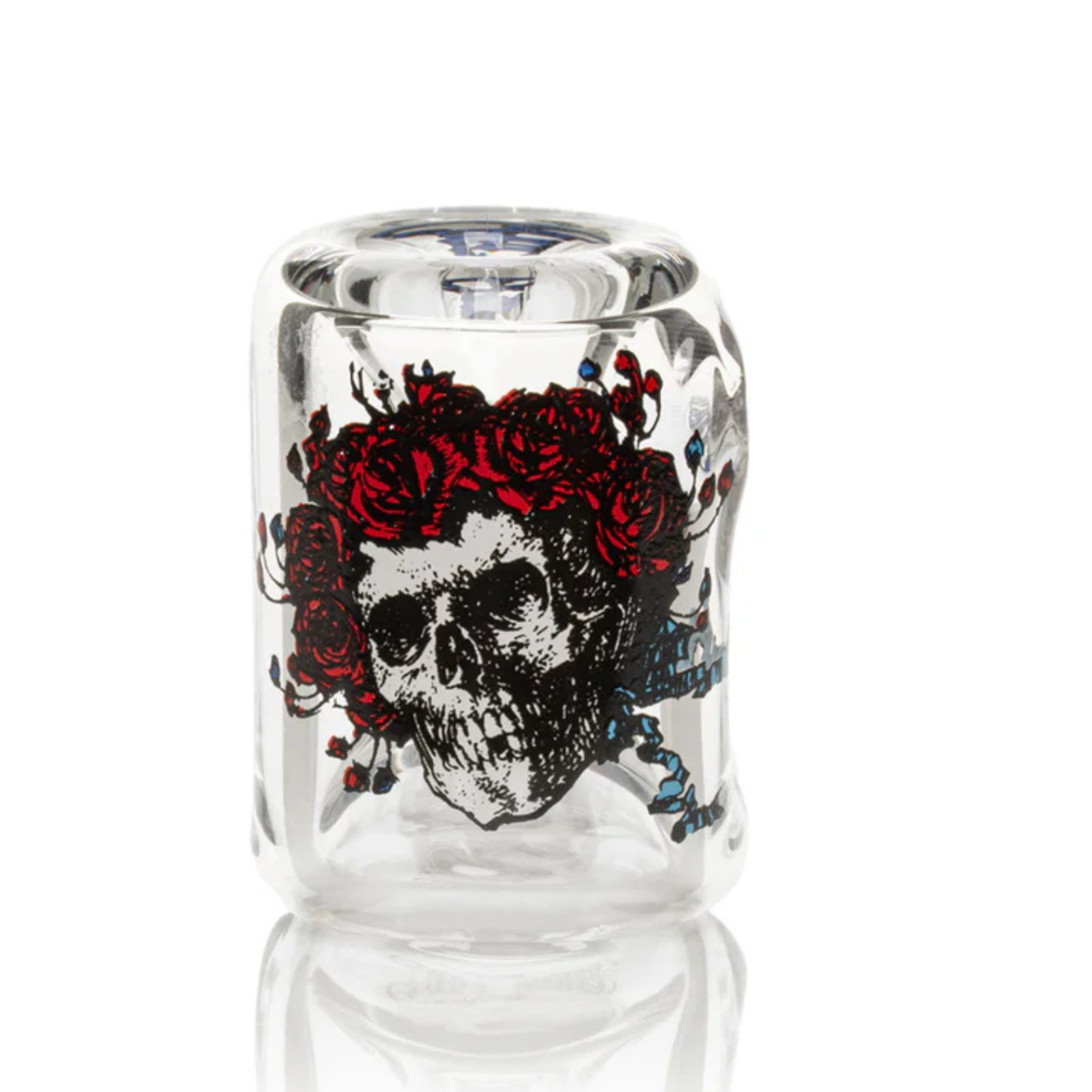 Blue Tin  Authentic Grateful Dead x GEAR Premium®Grateful Dead x GEAR Premium® 5.5" Bertha Sherlock Hand Pipe in Collectible Tin