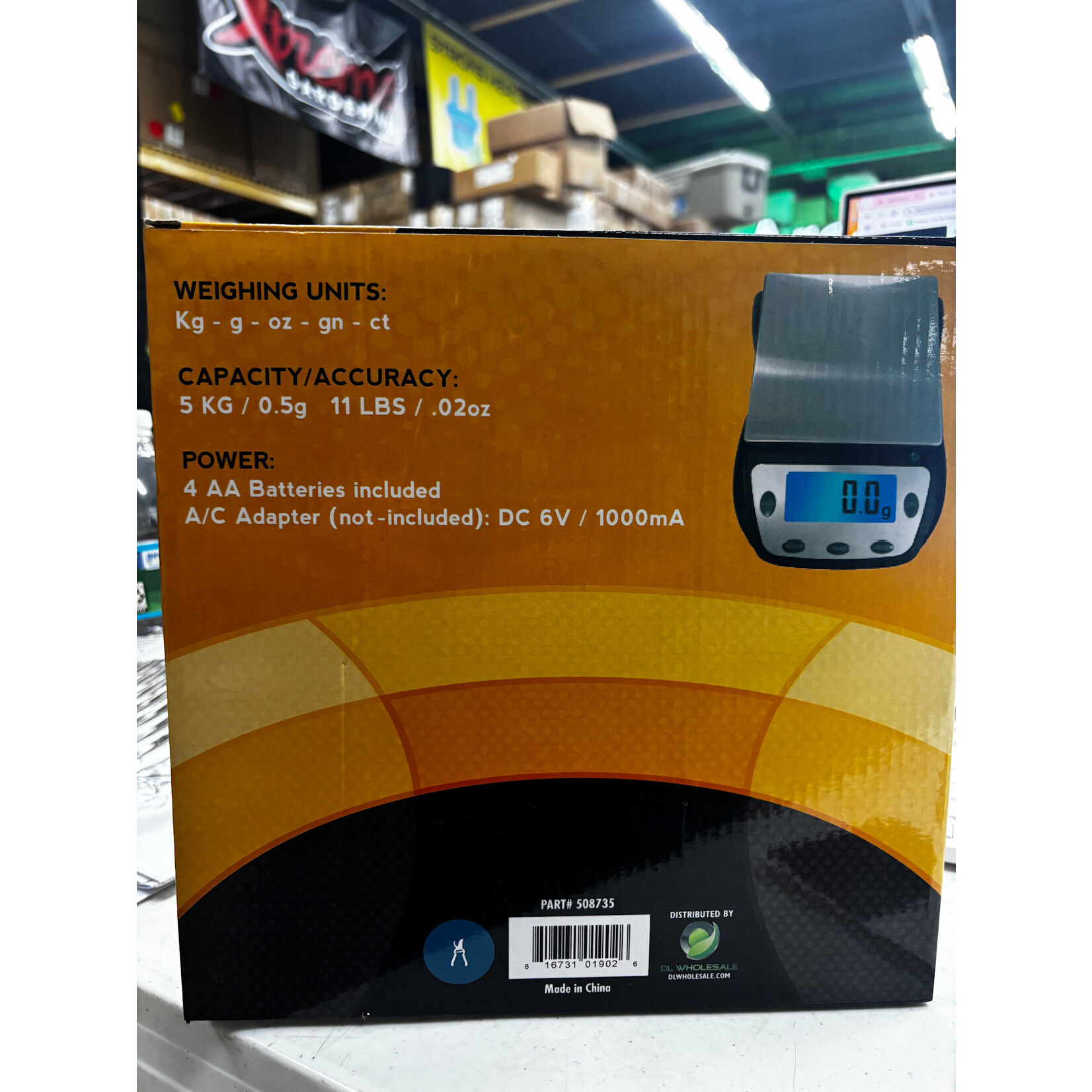 Grow!t Grow1 Digital Scale11 Lbs 5 Kg capacity