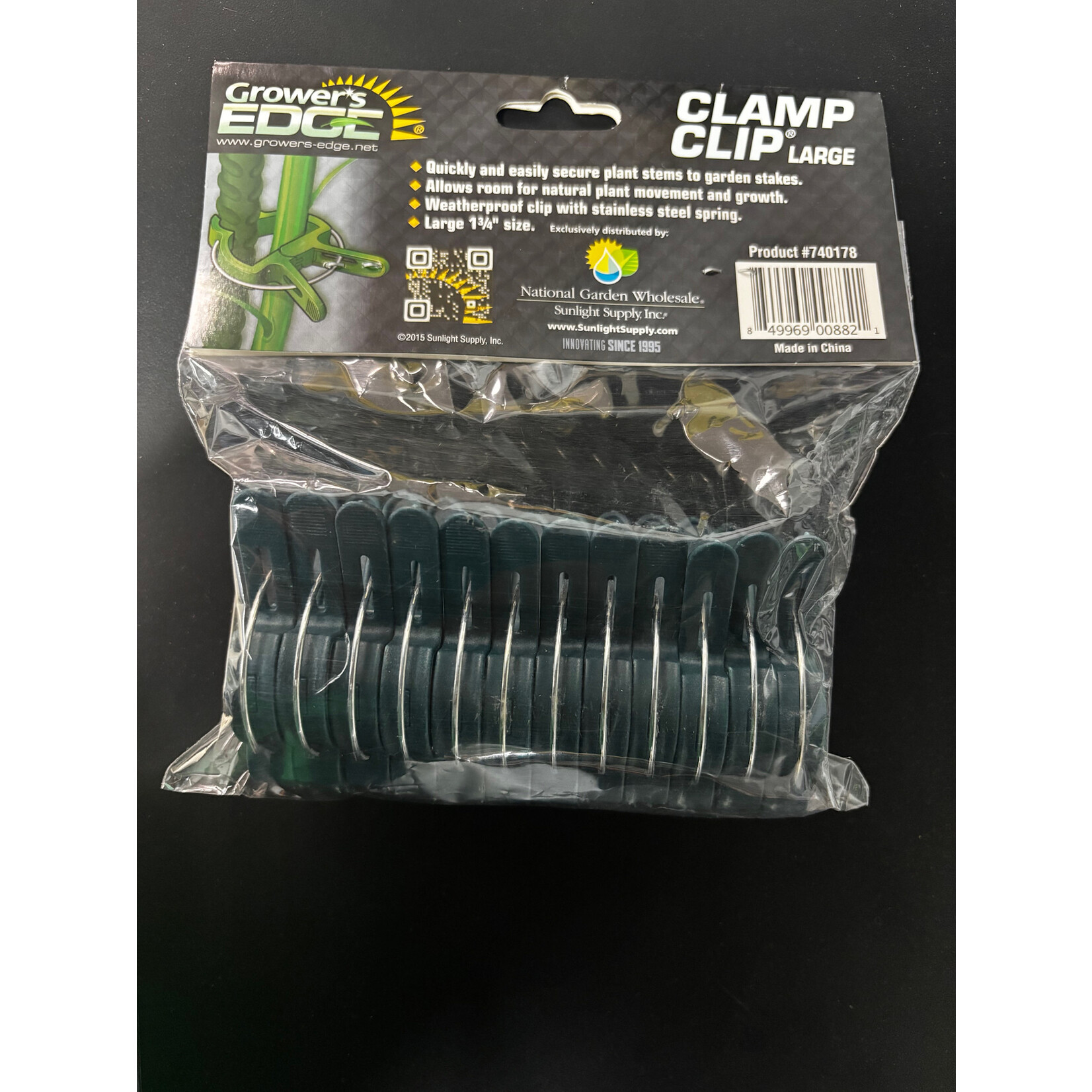 Growers Edge Grower's Edge Clamp Clip - Large (12/Bag) SF