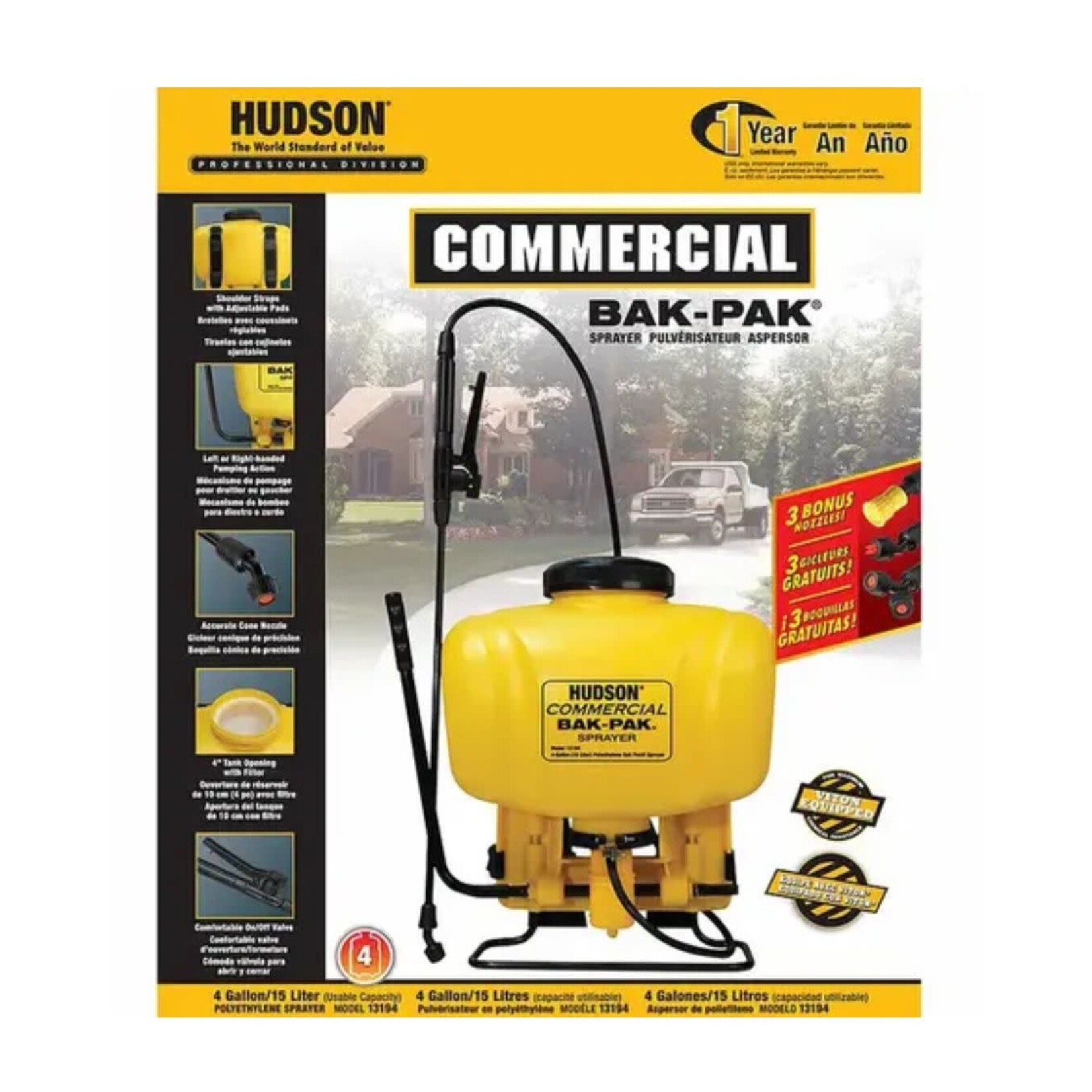 Hudson Hudson Commercial Bak-Pak 4gal
