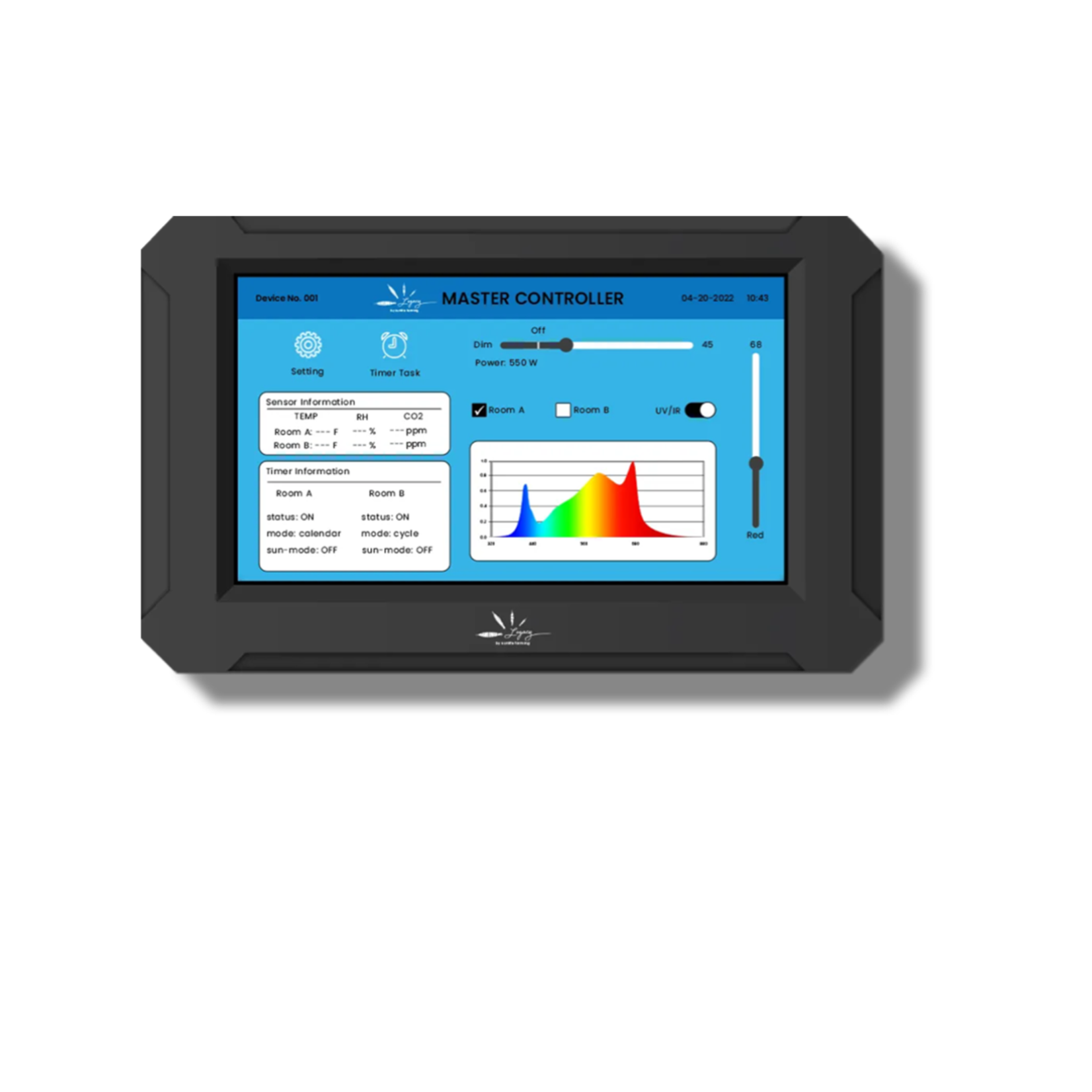 Legacy By Sunlife Legacy Light Controller up to 300 lights wifi adjust the colors as wanted
