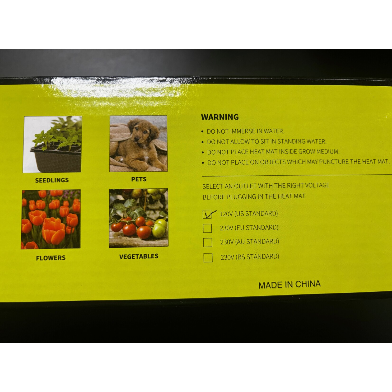 Seed Starter Heat Mat 10x20.75in SF FS ST