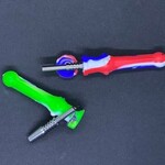 Smokerz Glass SMKZ          Silicone Mix Color Nectar Collector        NC50