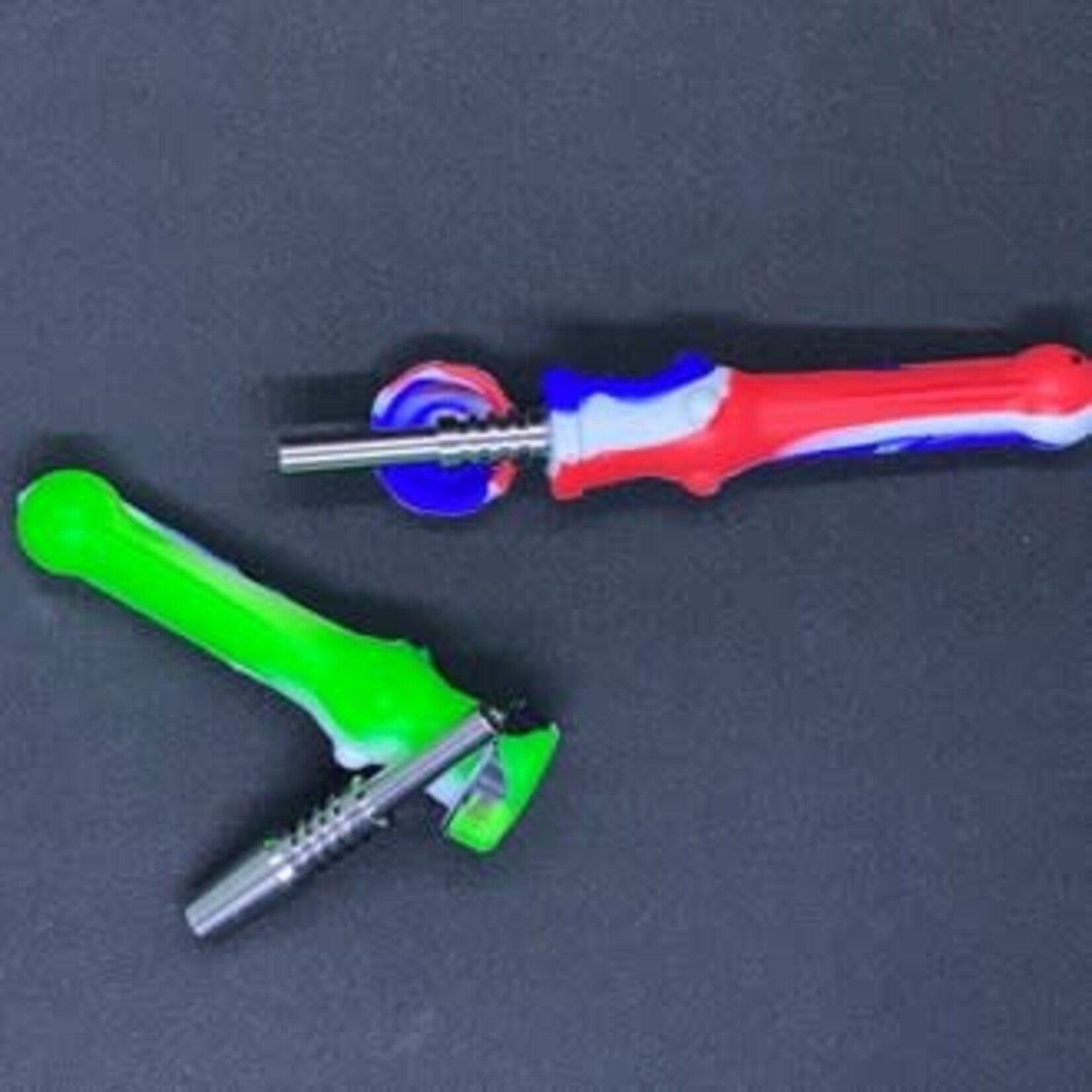 Smokerz Glass SMKZ          Silicone Mix Color Nectar Collector        NC50