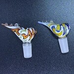 Smokerz Glass SMKZ                	 14mm male American Tube Premium Color Bowl slide pull      A005