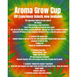 Aroma Grow Cup VIP experience ticket August 10, 2025