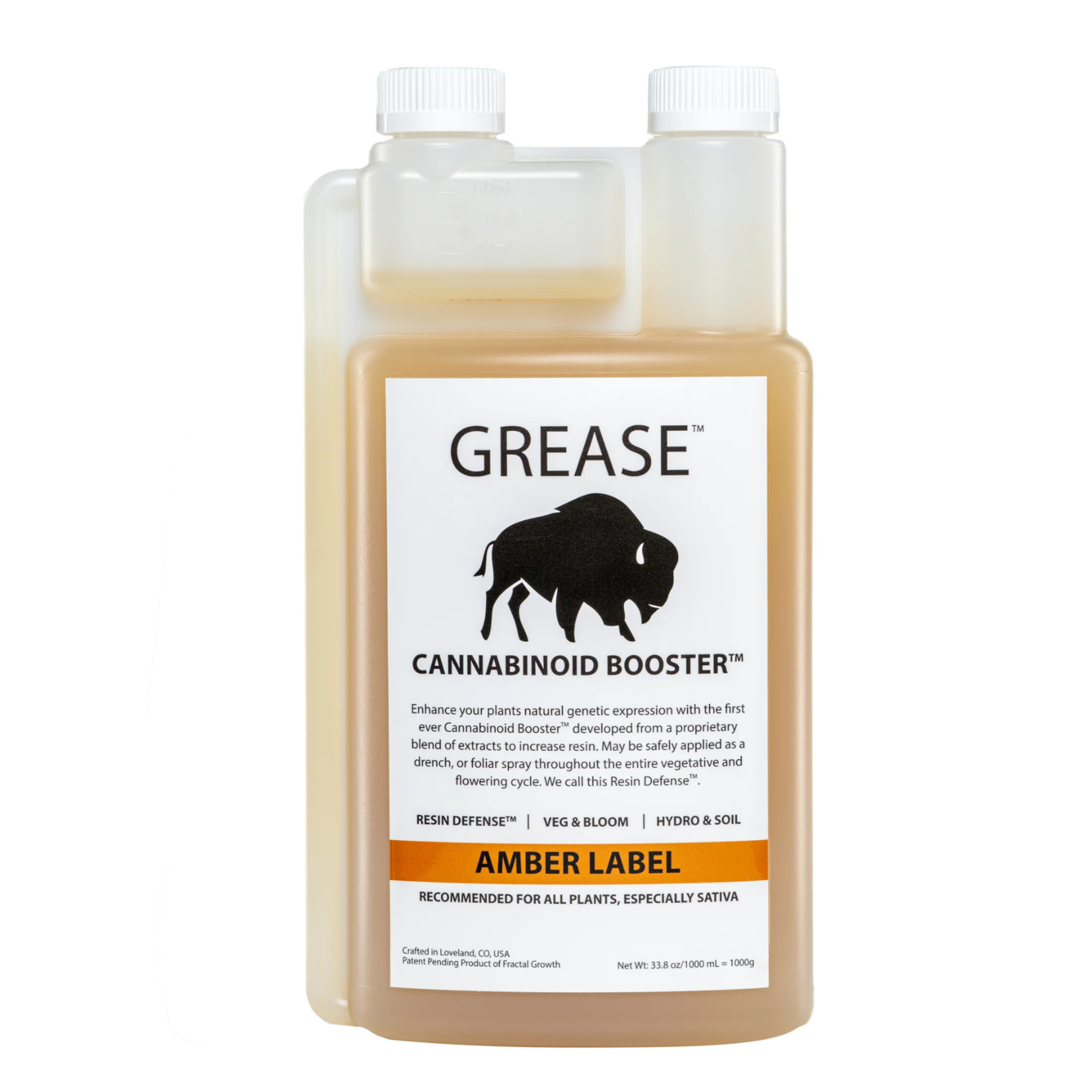 Grease Amber Label * Sativa Cannabinoid Booster 250ml