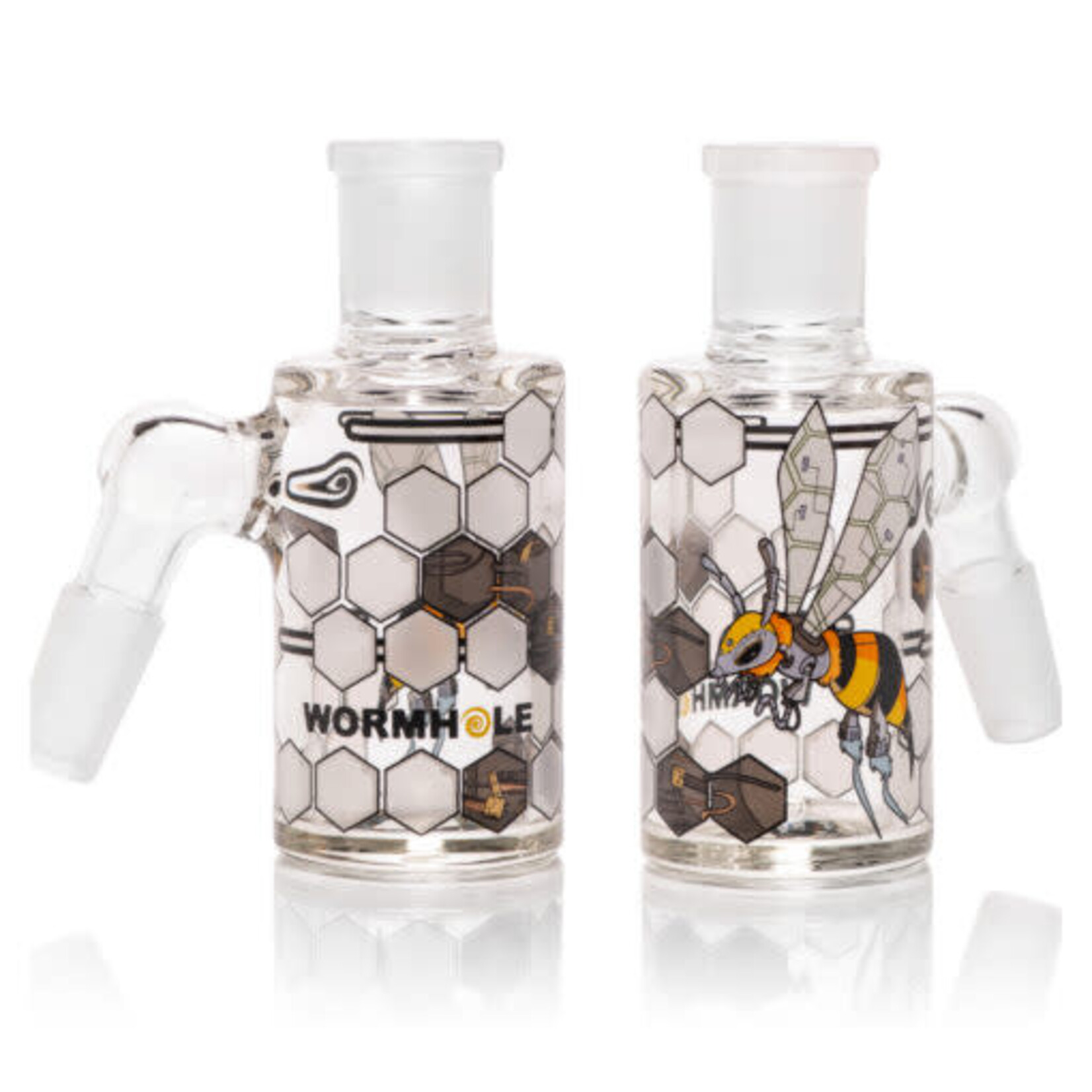 CHV Glass 45 degree Ash Catcher Bumble Bee