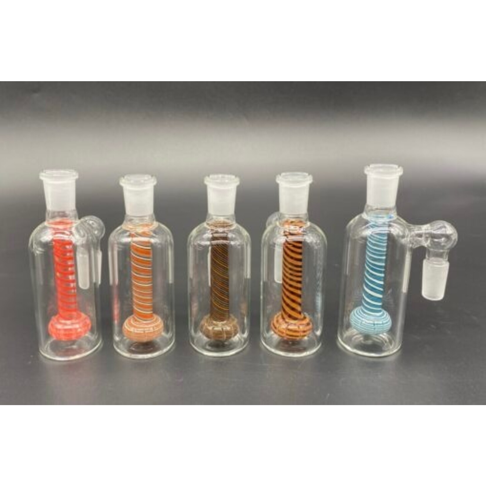 CHV Color Spiral AC 14mm 90° Ash Catcher / 14mm 90 degree