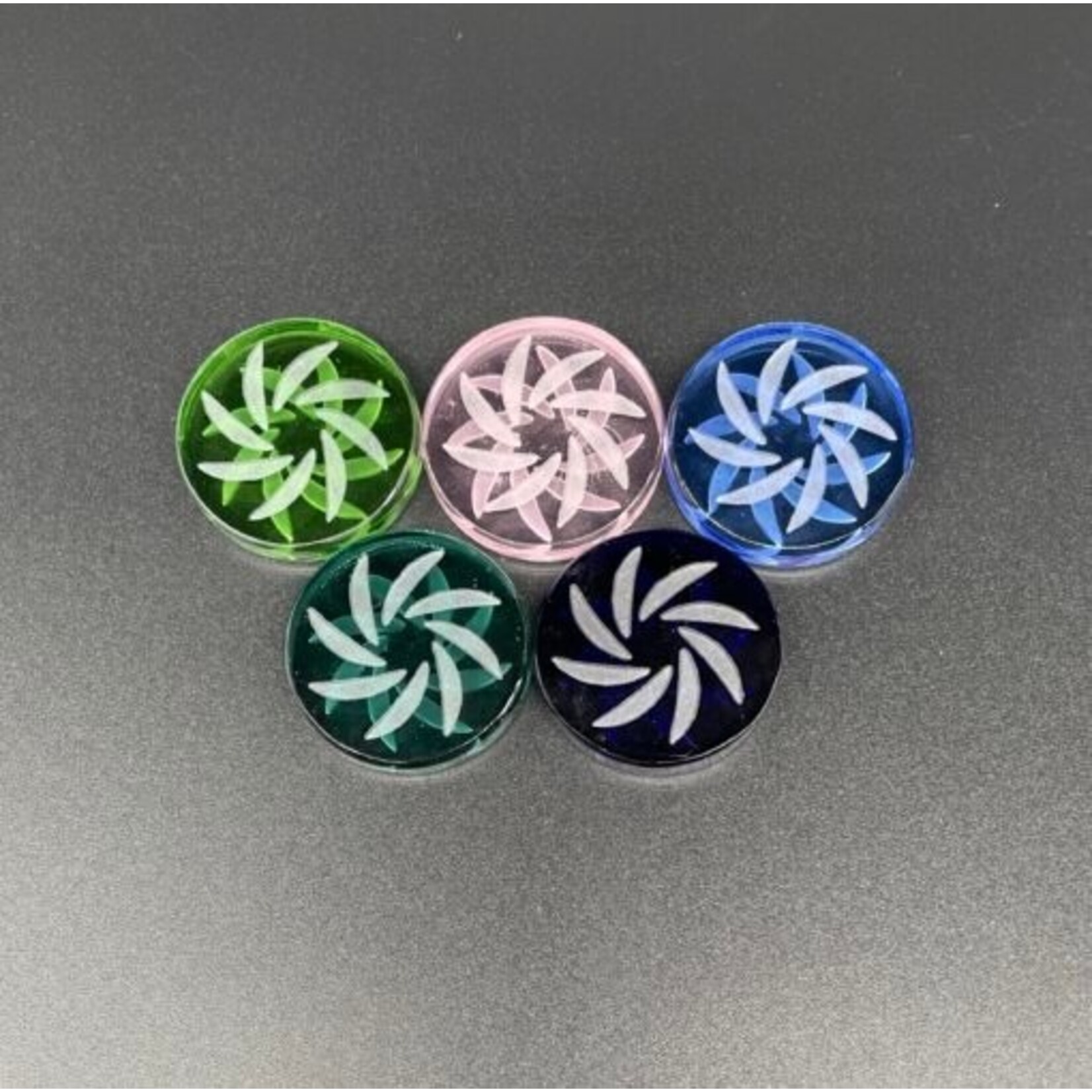 CHV Disc cap #1 color Large Carb Cap