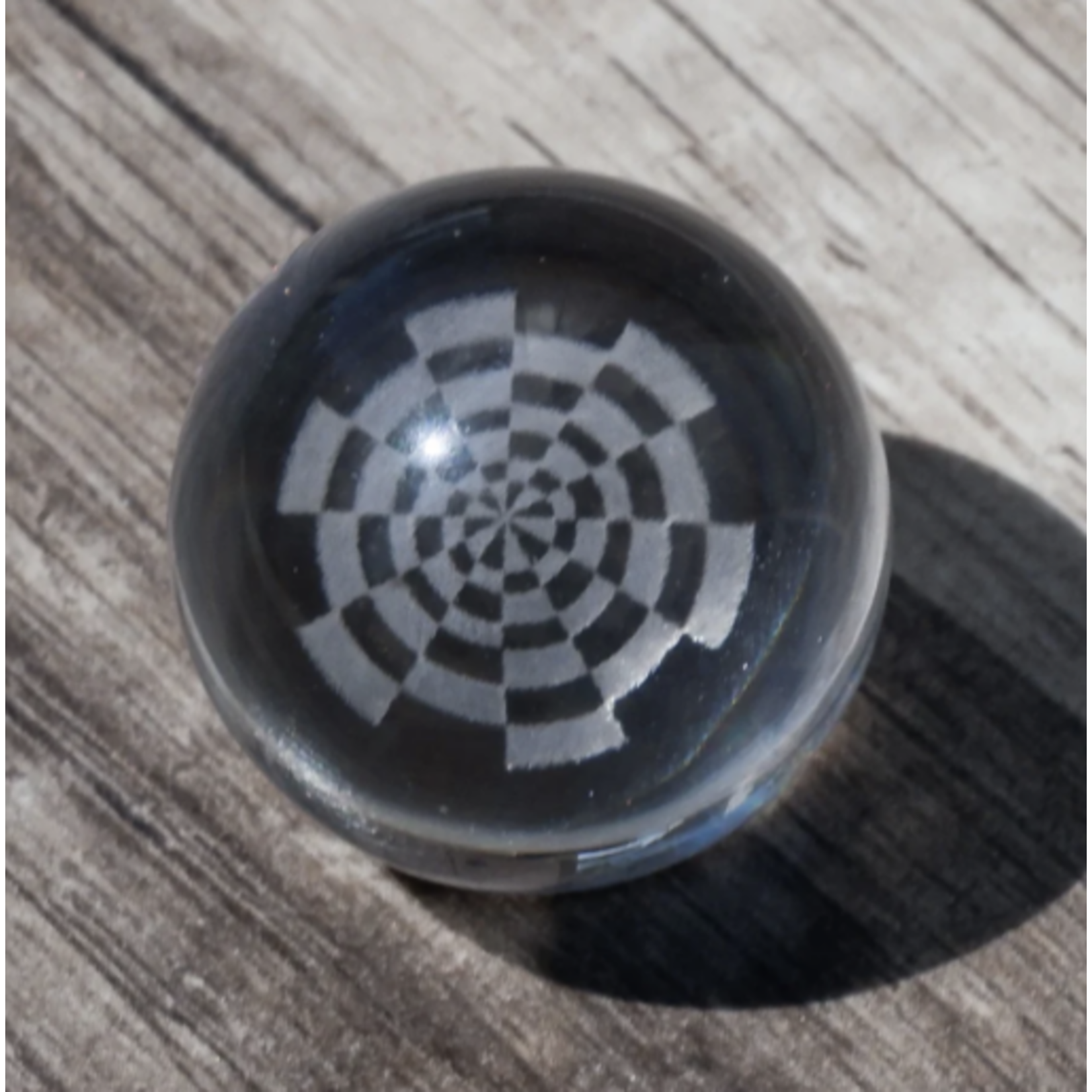 CHV 25mm Marble w/ Dart Board Design Carb Cap