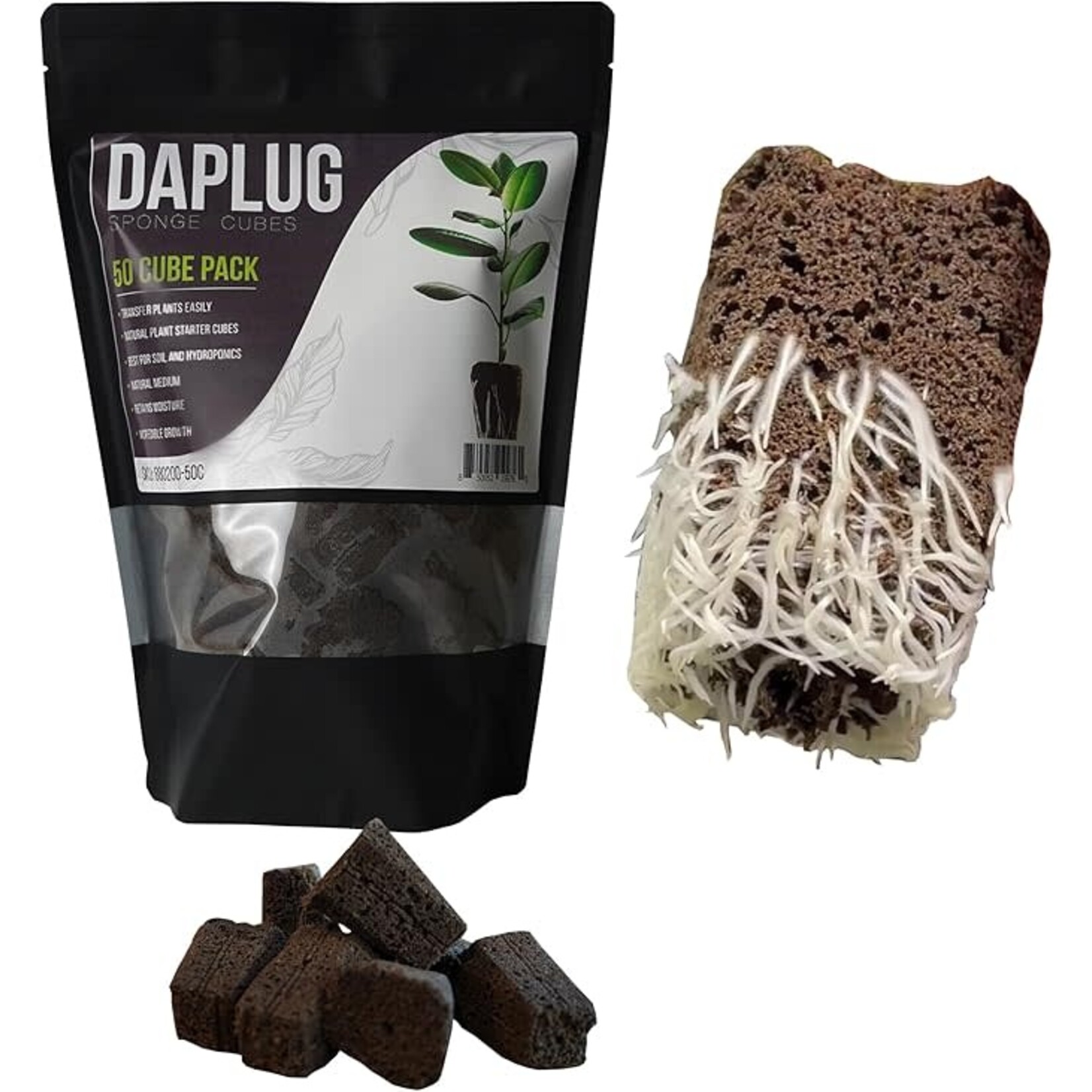 DAPLUG Sponge cubes 50 pk