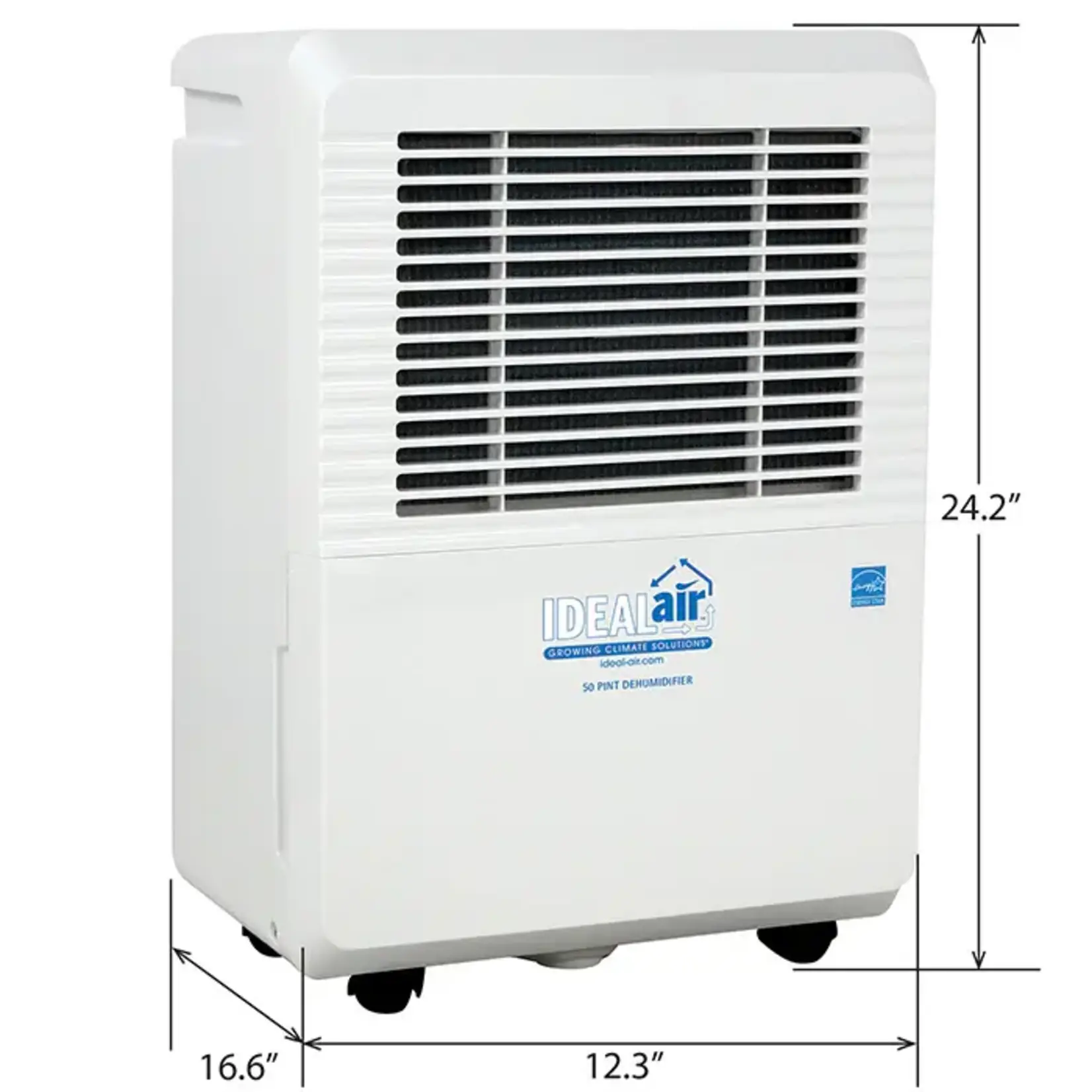 Ideal Air Ideal-Air 30 Pint Dehumidifier - Up to 50 Pints Per Day