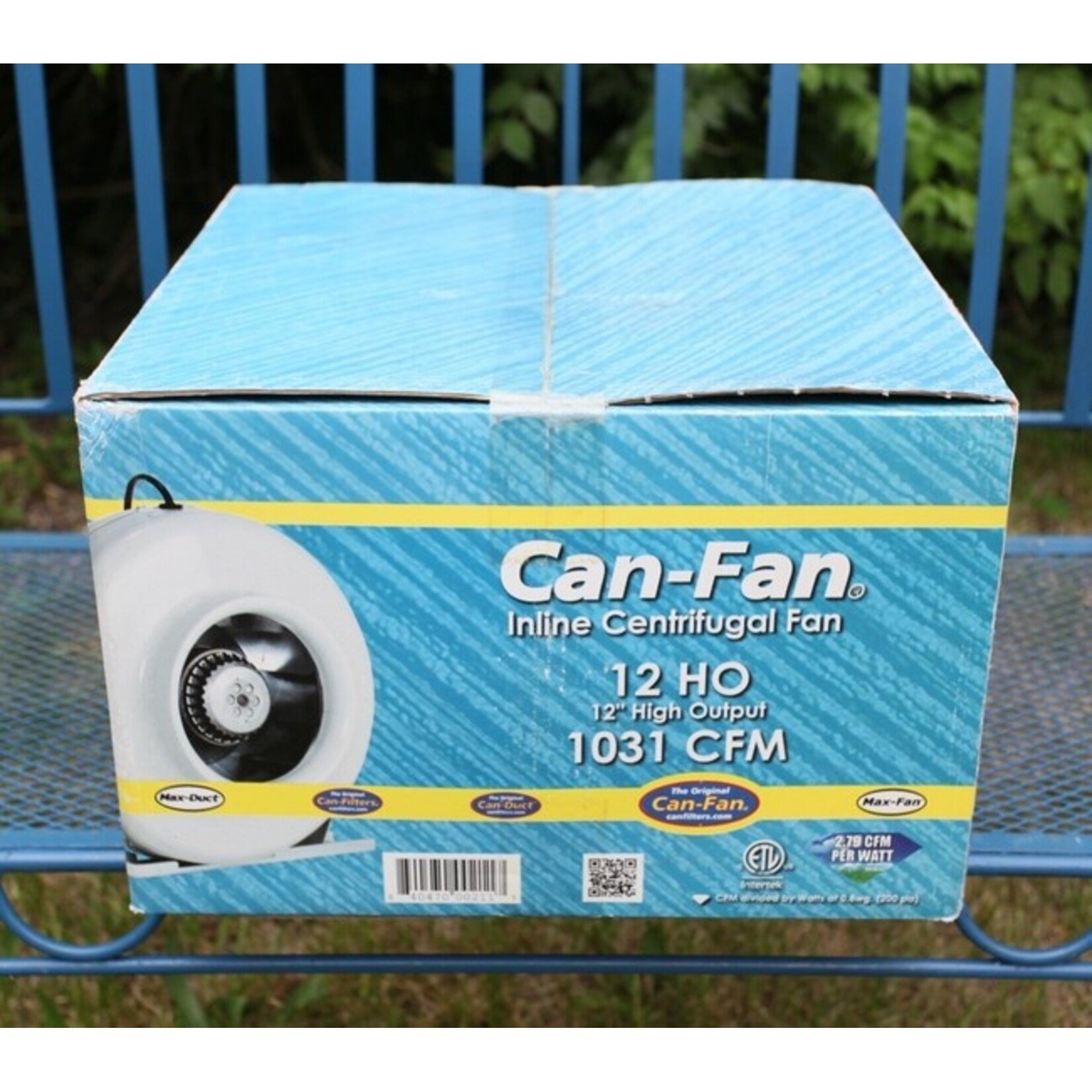 Can Fan Can-fan Inline Centrifugal Fan 12" 1031 CFM
