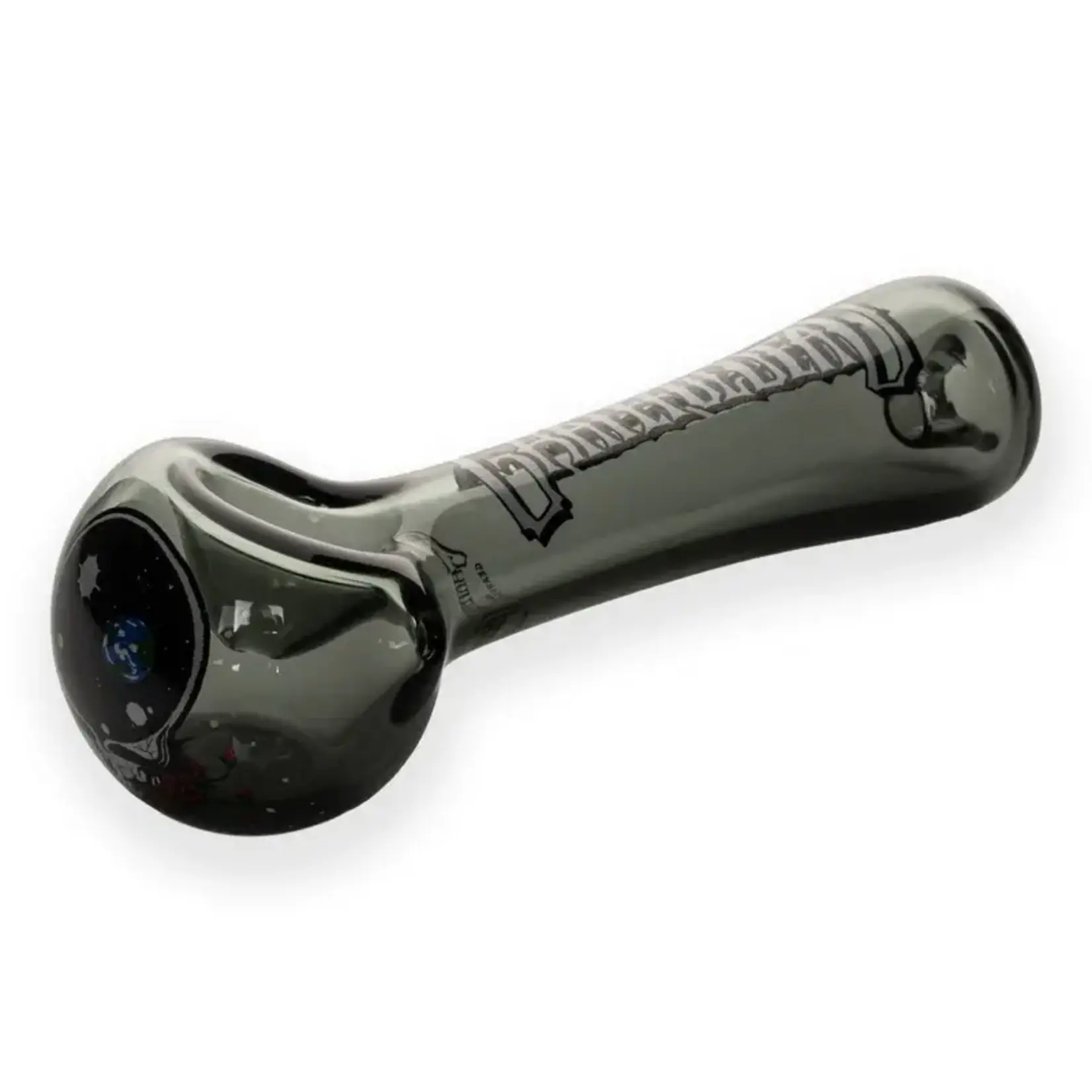 Grateful Dead GEAR Premium®  4.5" Space Your Face Spoon Hand Pipe in Collectible  Black Tin