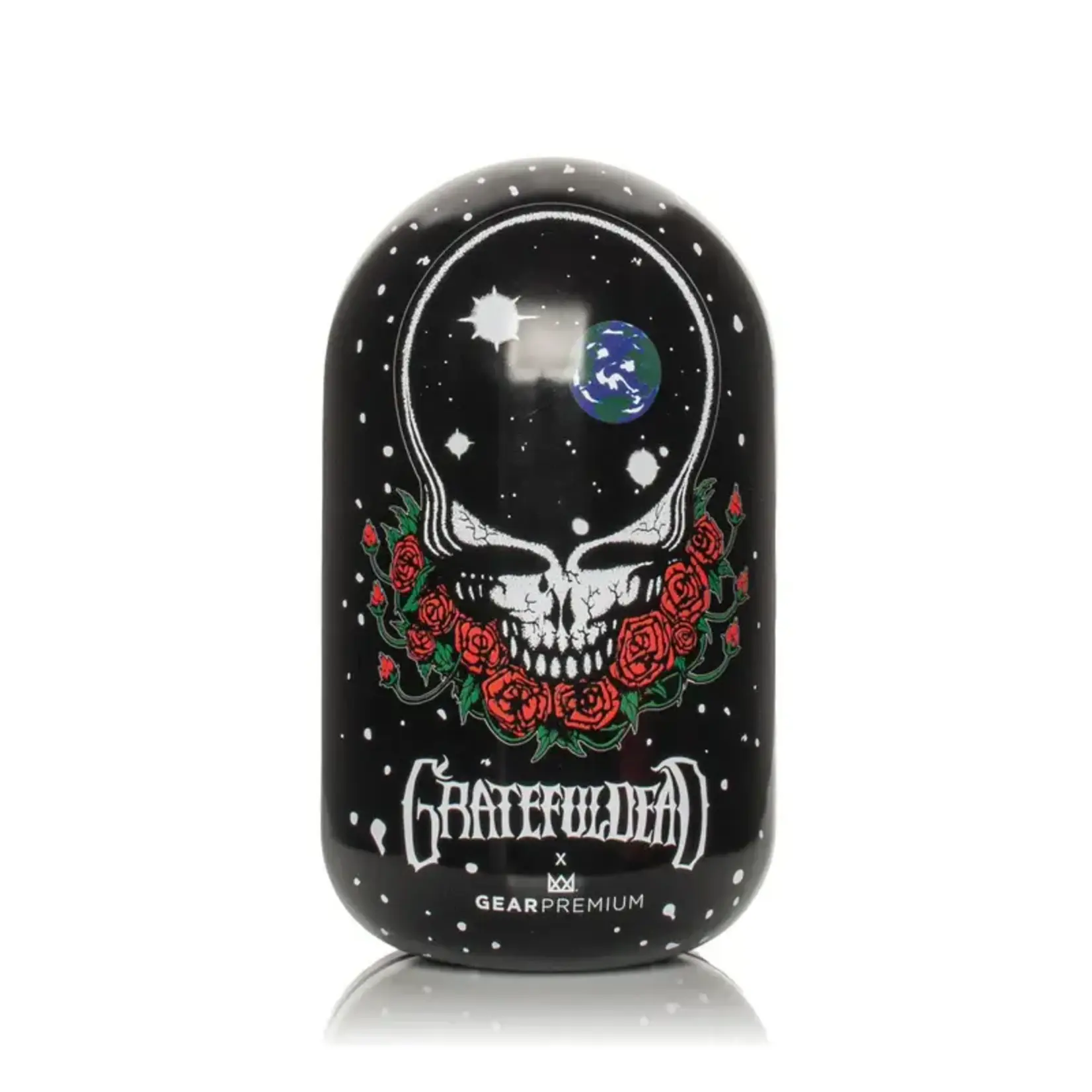 Grateful Dead GEAR Premium®  4.5" Space Your Face Spoon Hand Pipe in Collectible  Black Tin