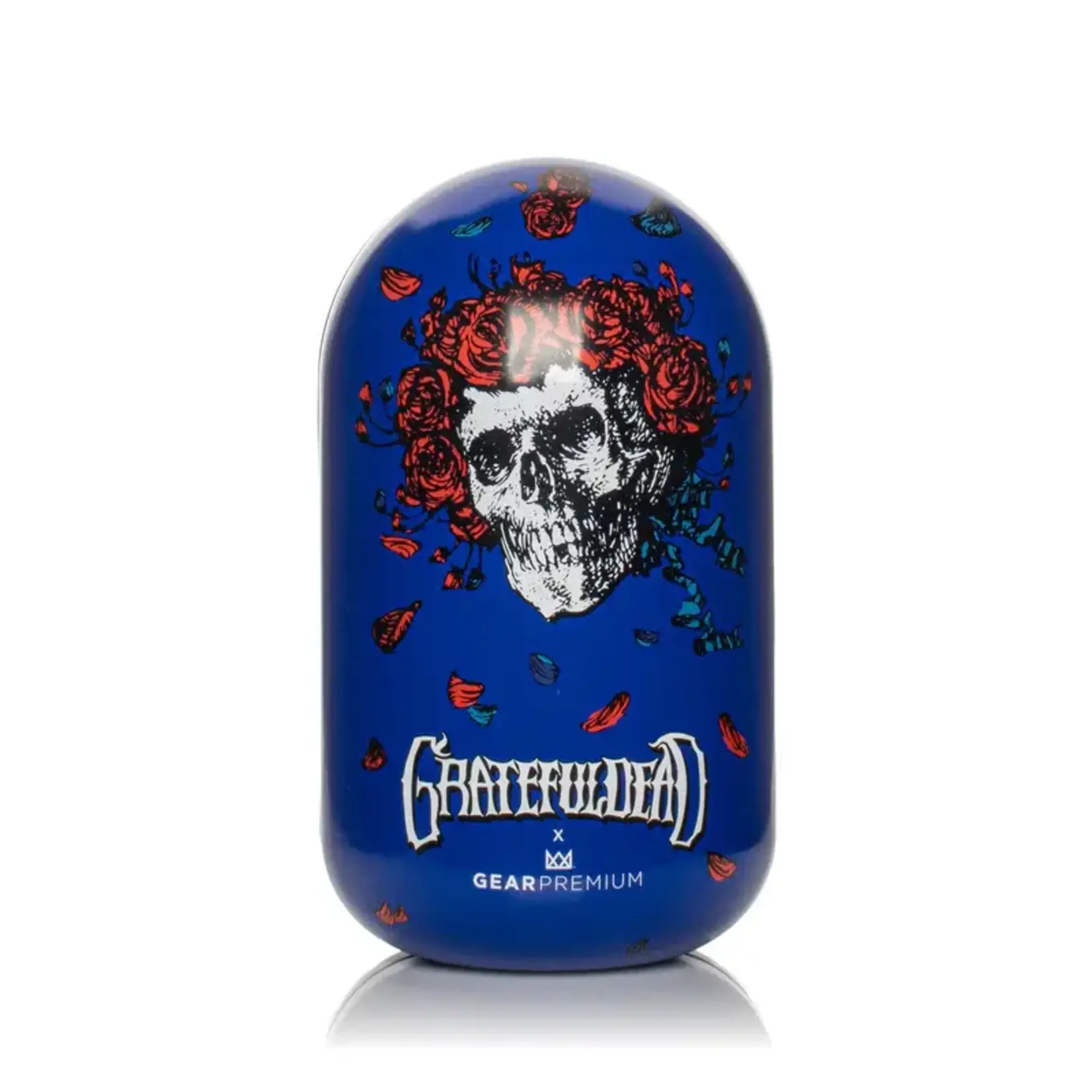 Greatful Dead Grateful Dead GEAR Premium®  4.5" Bertha Spoon Hand Pipe in Collectible  Blue Tin