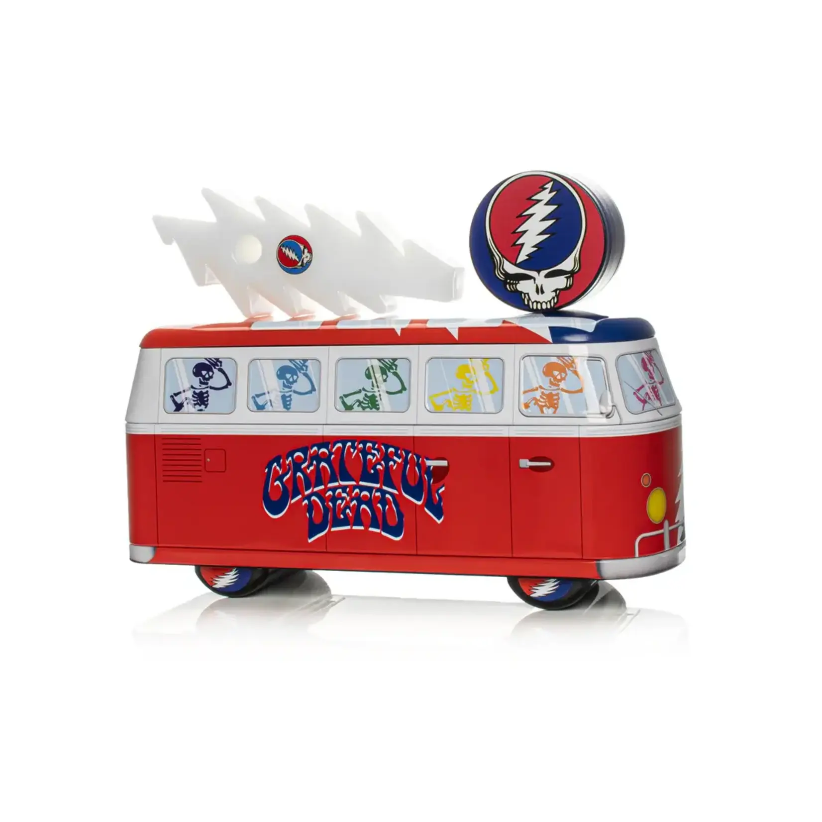 Greatful Dead Grateful Dead GEAR Premium® Lightning Bolt Collectible Bus Set with Grinder