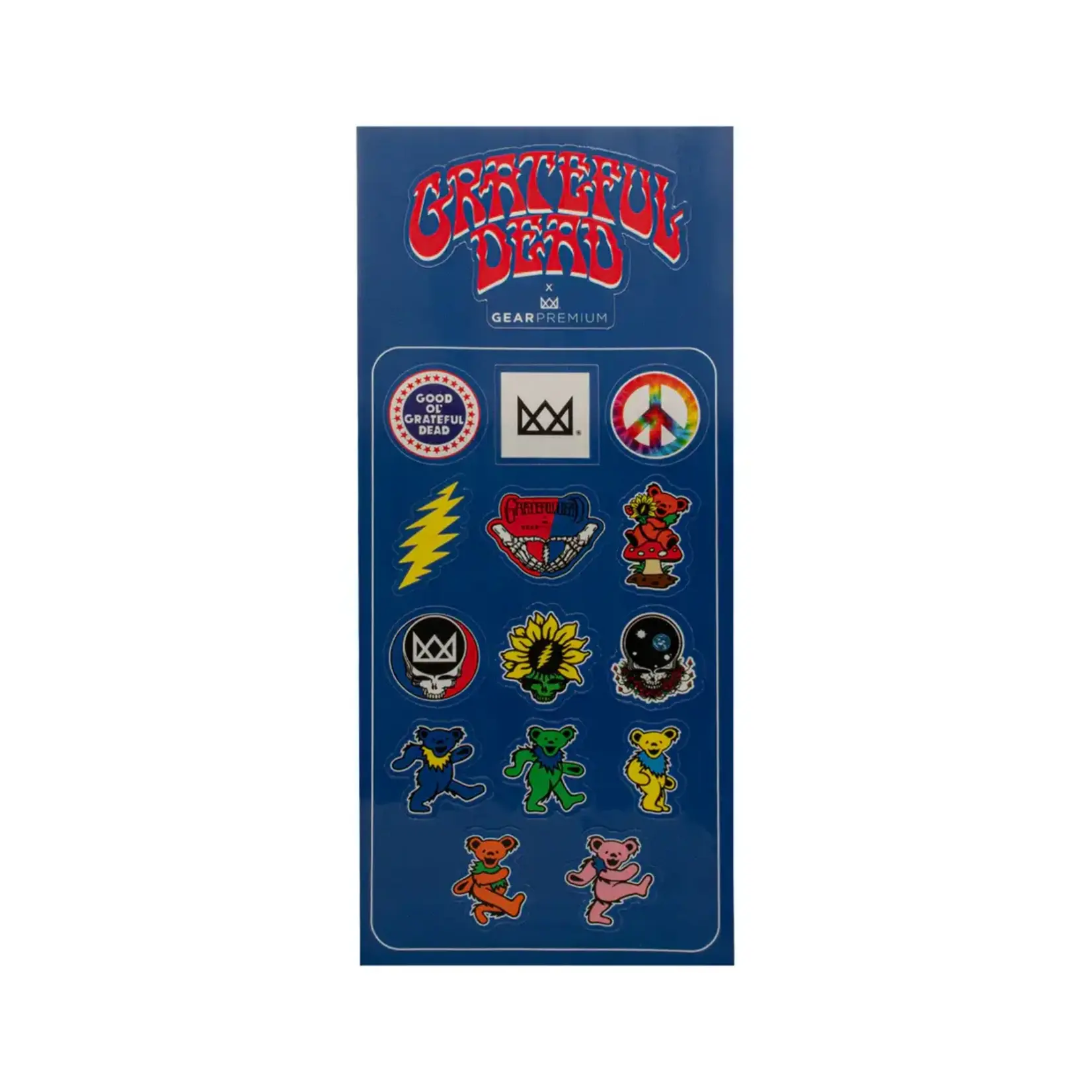 Greatful Dead Grateful Dead GEAR Premium® Lightning Bolt Collectible Bus Set with Grinder