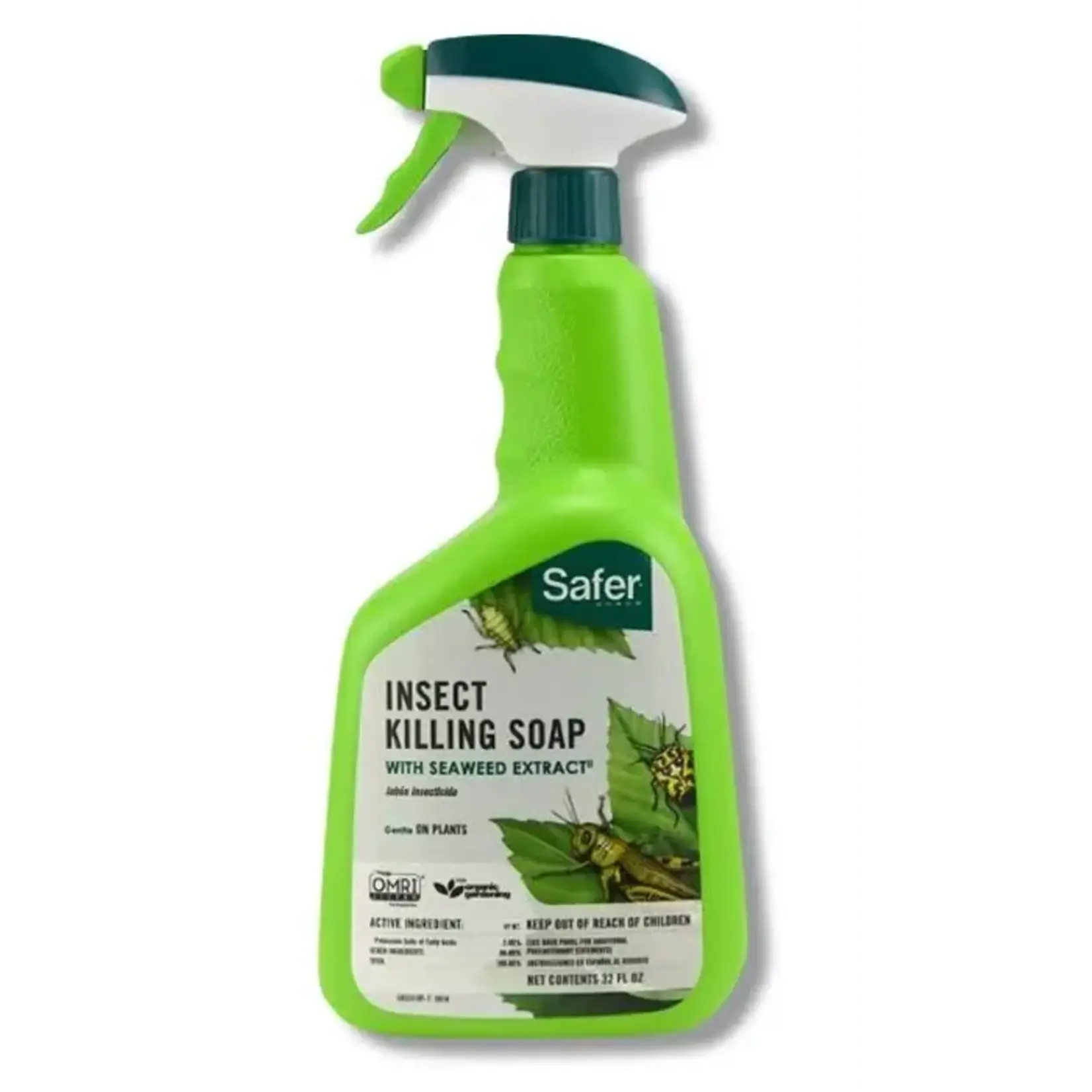 Safer Safer Brand Insect Killing Soap  32 ounce spray bottle ready to use