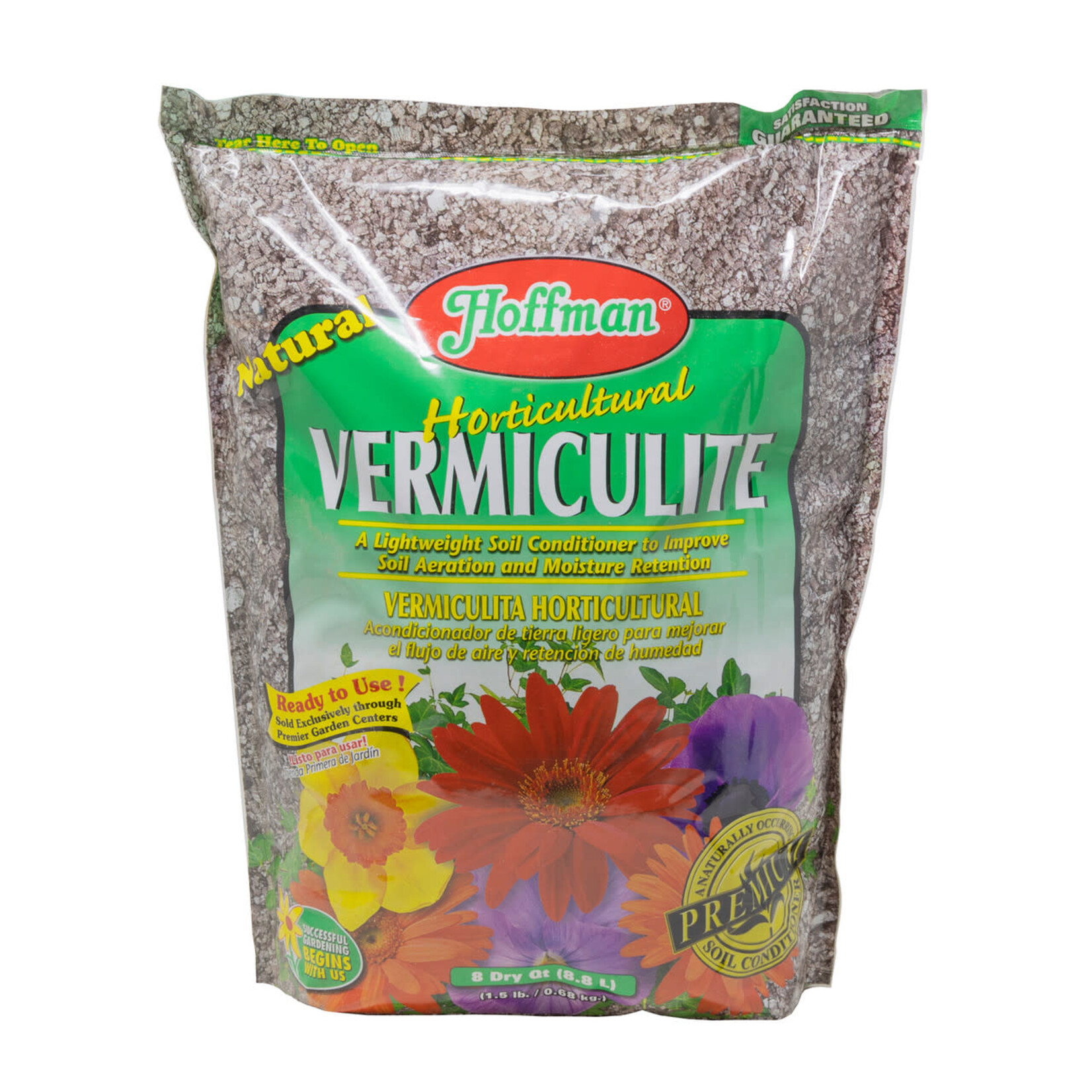 Hoffman Hoffman Horticultural Vermiculite Soil Conditioner — Lightweight Mix for Seeds & Cuttings