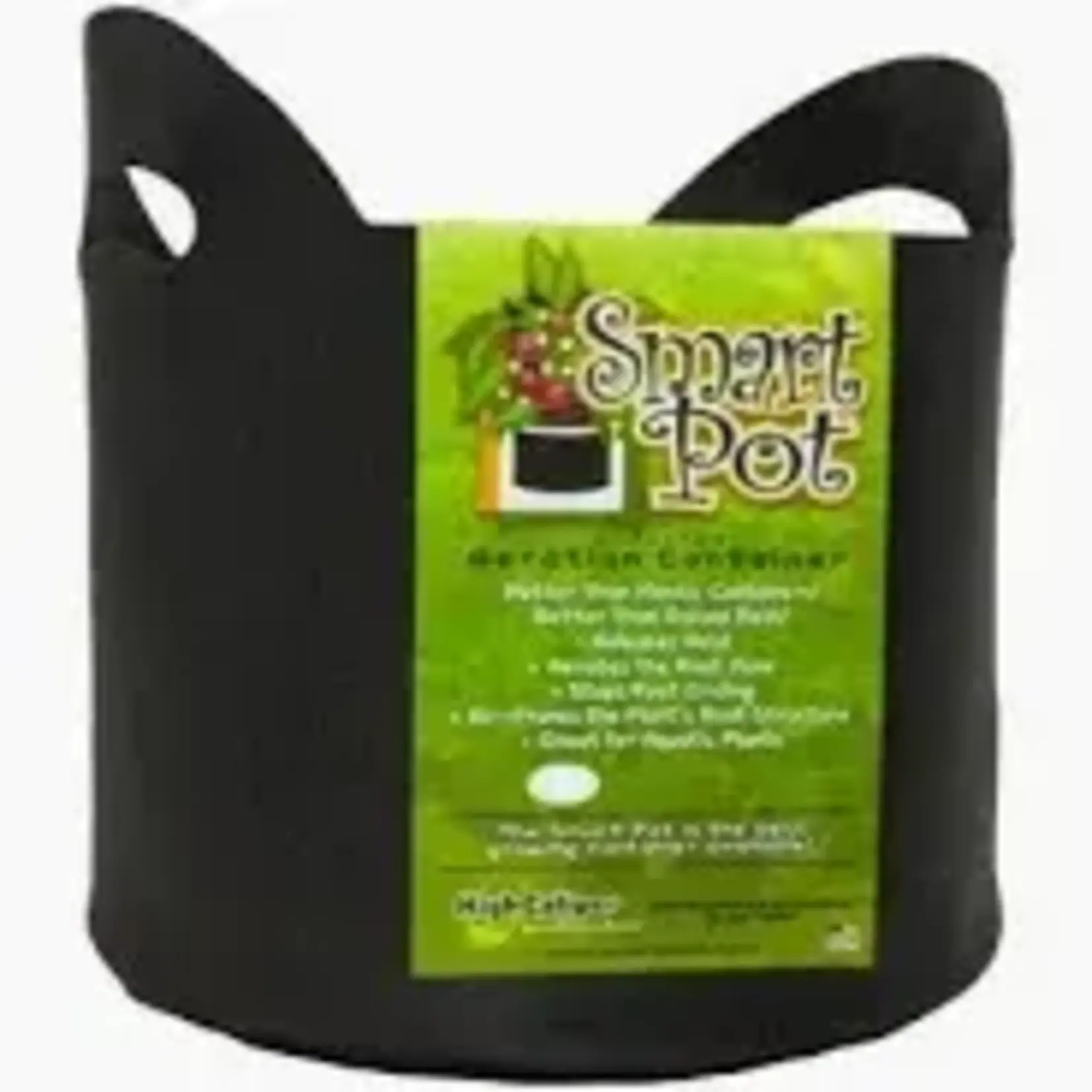 Smart Pot Smart Pot, 10 gal black with handles