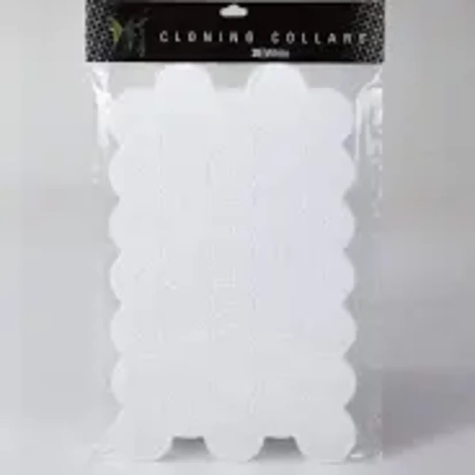 EZ-CLONE EZ-Clone Soft Cloning Collars, White, pack of 35 SF