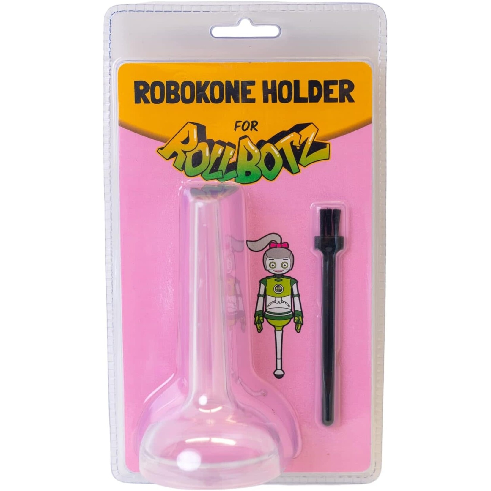 grinder RollBotz Cone Holder with Poker Brush