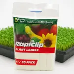 Luster Leaf® Rapiclip® 4-Inch Plastic Plant Labels - 50 Pack
